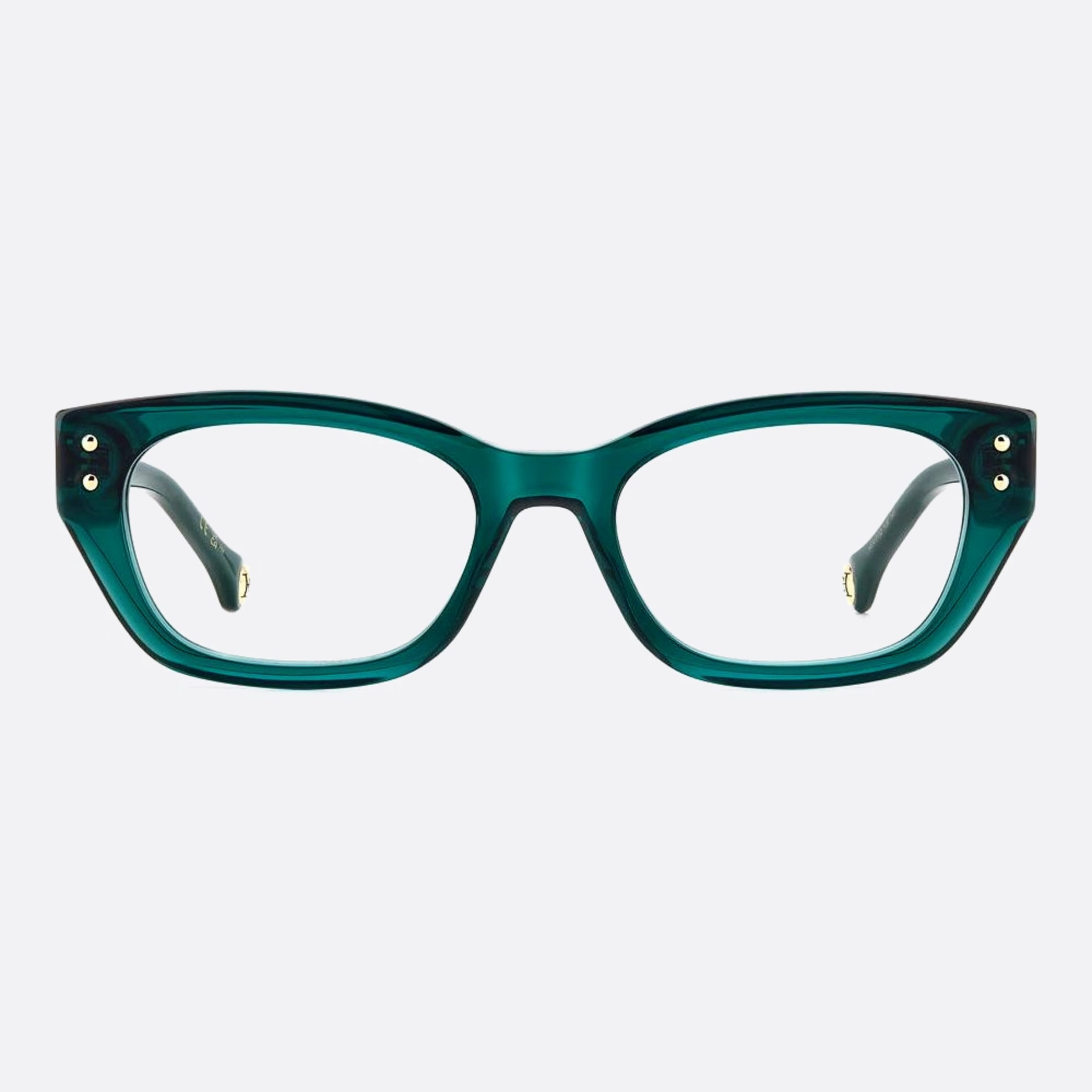 Carolina 50mm Herrera Her Yje Havana Cat Eye Women Eyeglasses - Main View