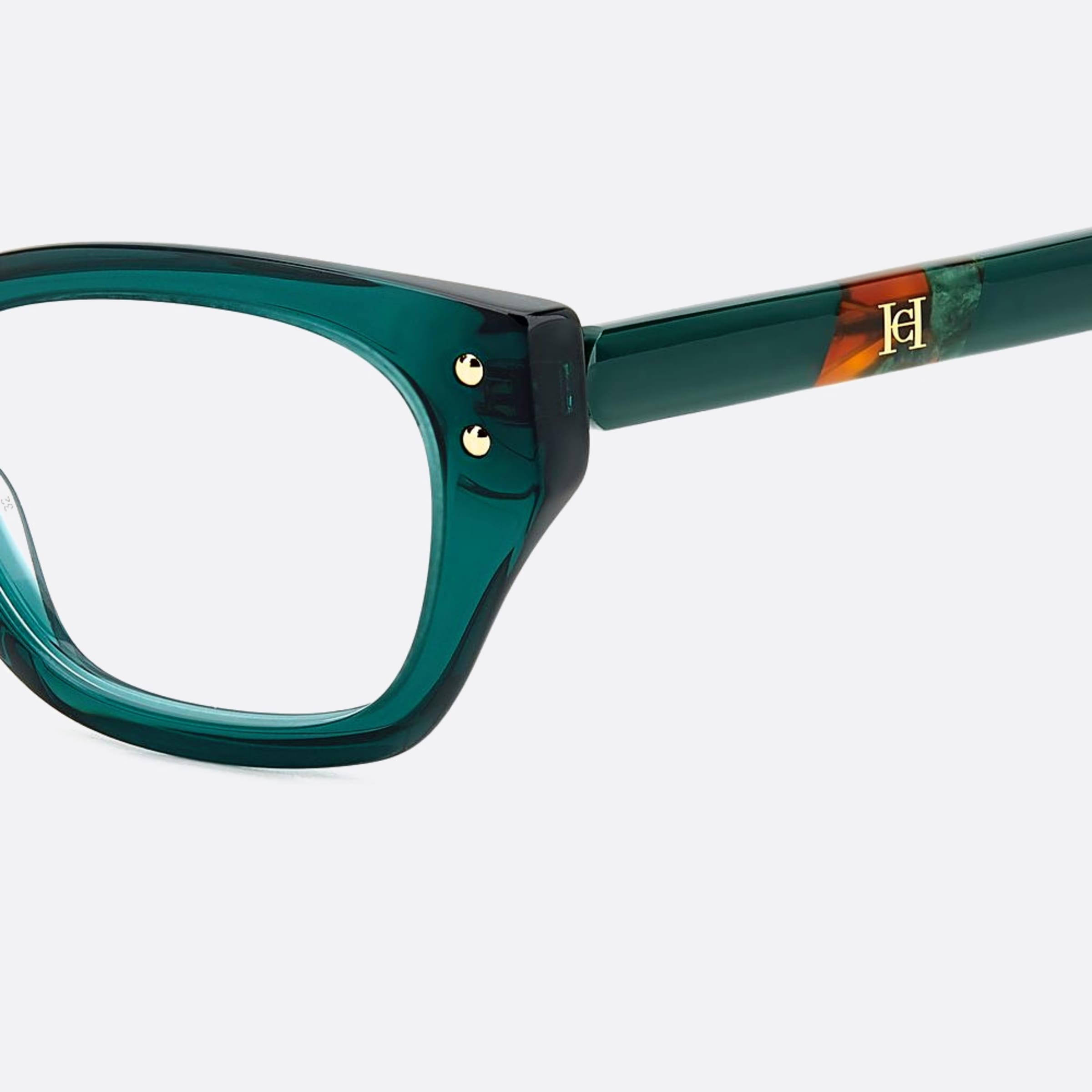 Carolina 50mm Herrera Her Yje Havana Cat Eye Women Eyeglasses - Lifestyle Shot