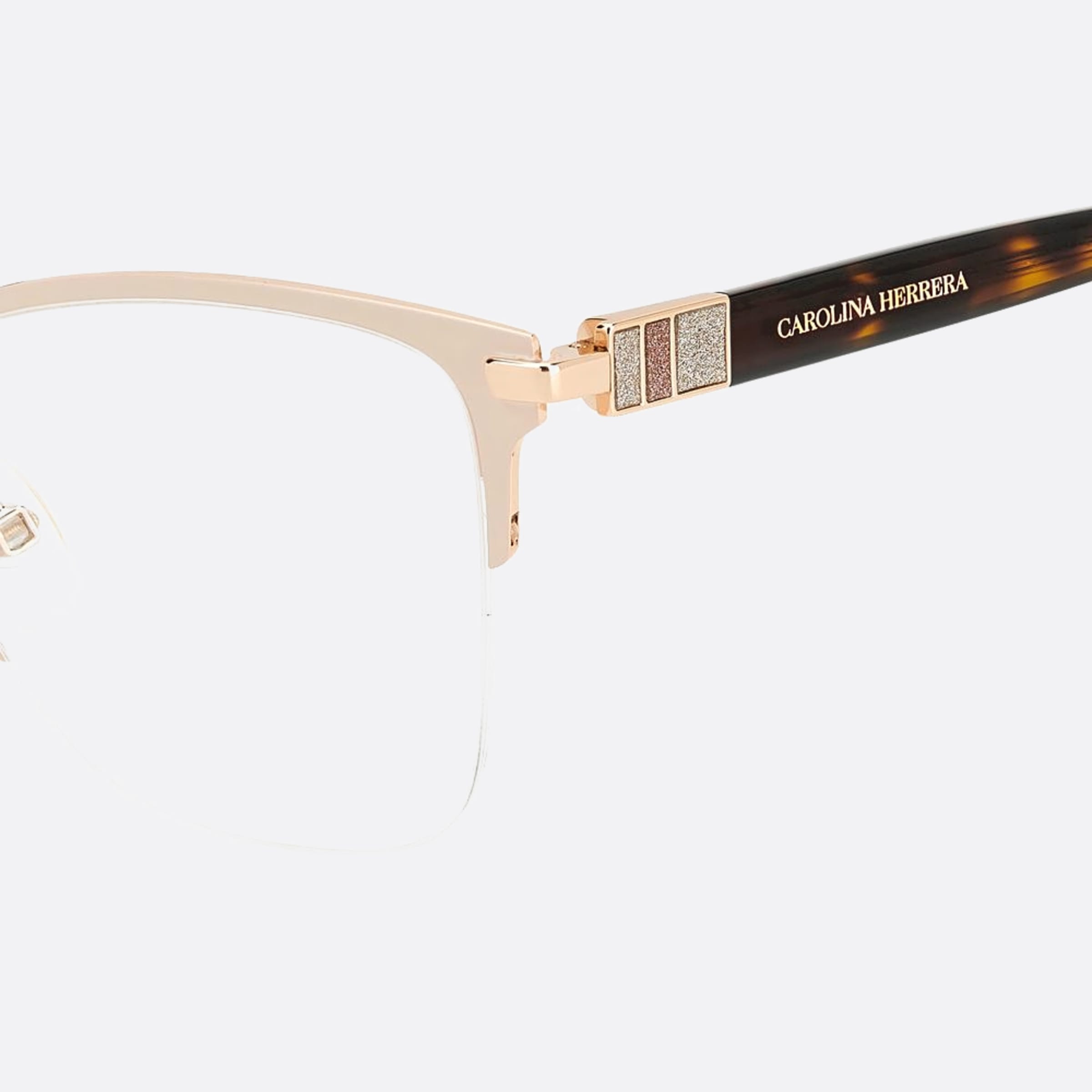 Carolina 56mm Herrera Her Eyr Gold Cat Eye Women Eyeglasses - Lifestyle Shot