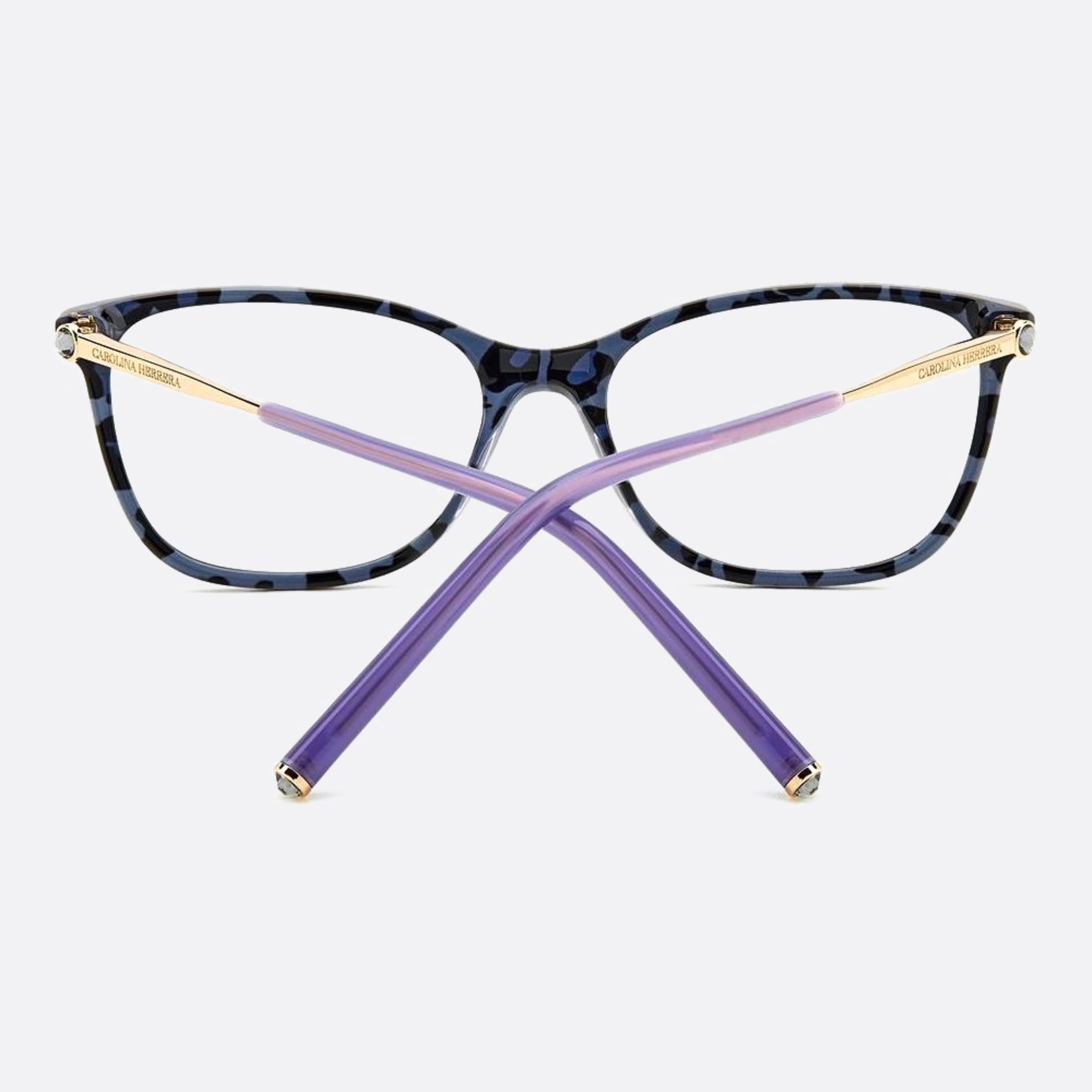 Carolina 54mm Herrera Her Ky2 Blue Cat Eye Women Eyeglasses - Additional Angle