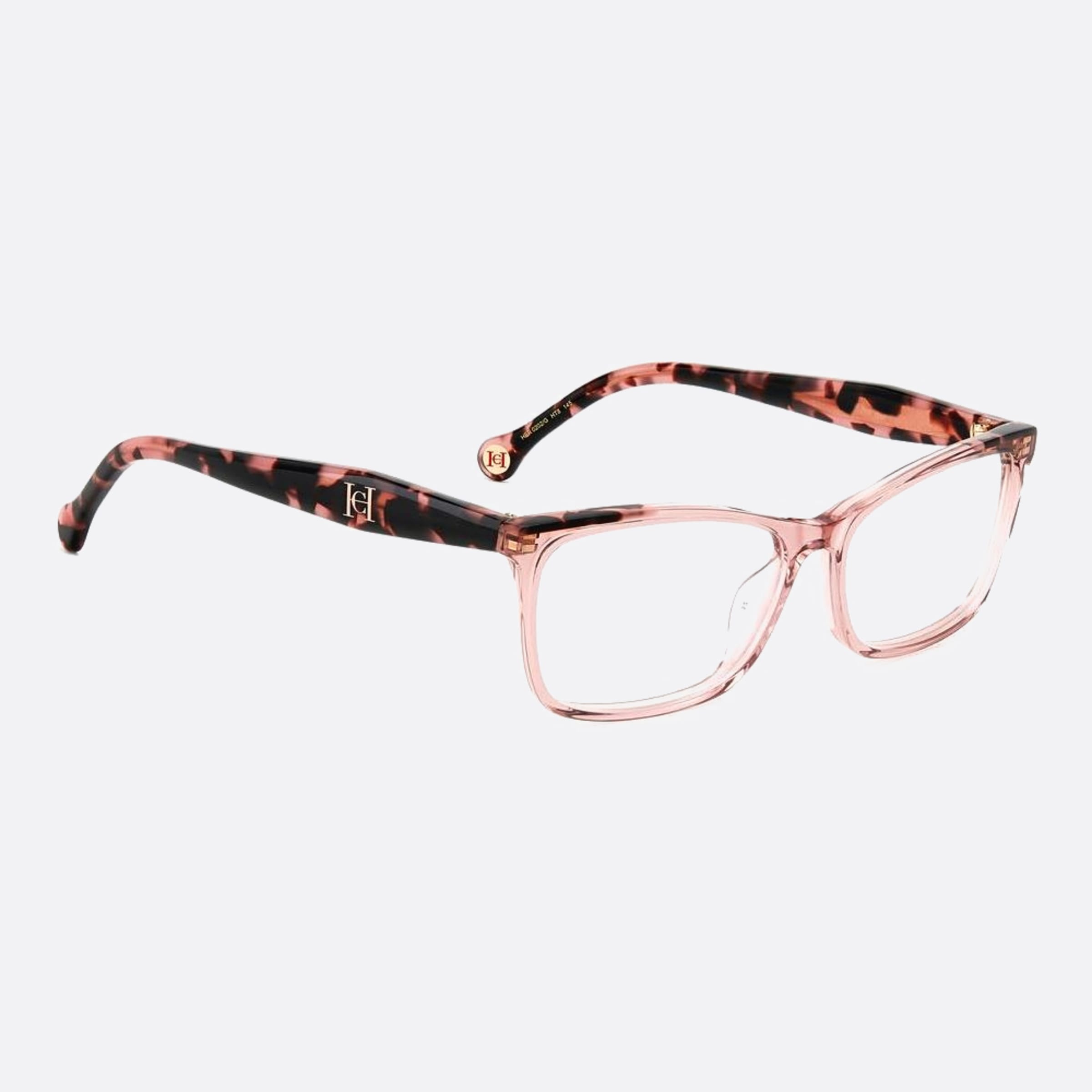 Carolina 56mm Herrera Her Ht8 Havana Geometric Women Eyeglasses - Lifestyle Shot