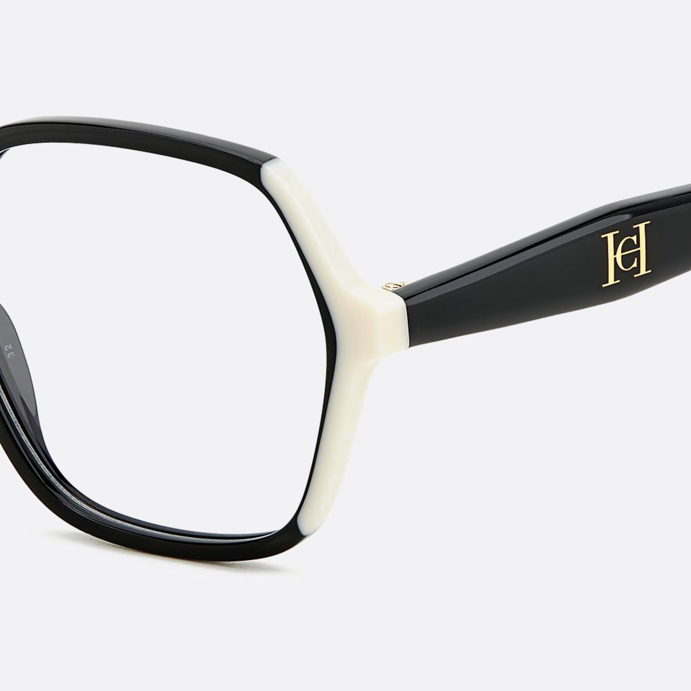 Carolina 54mm Herrera Her 80s Black Geometric Women Eyeglasses - Lifestyle Shot