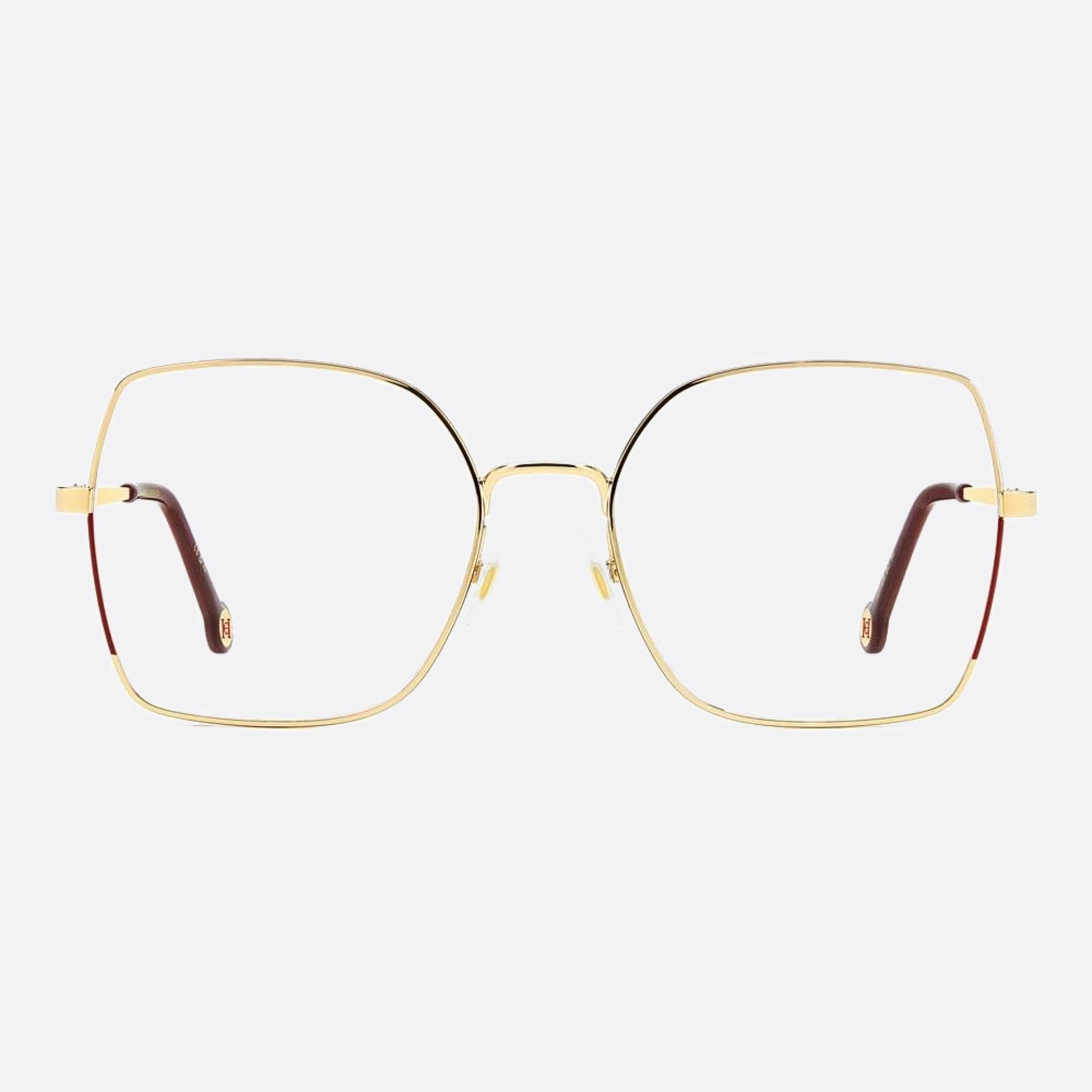 Carolina 55mm Herrera Her 6k3 Gold Squared Women Eyeglasses - Main View