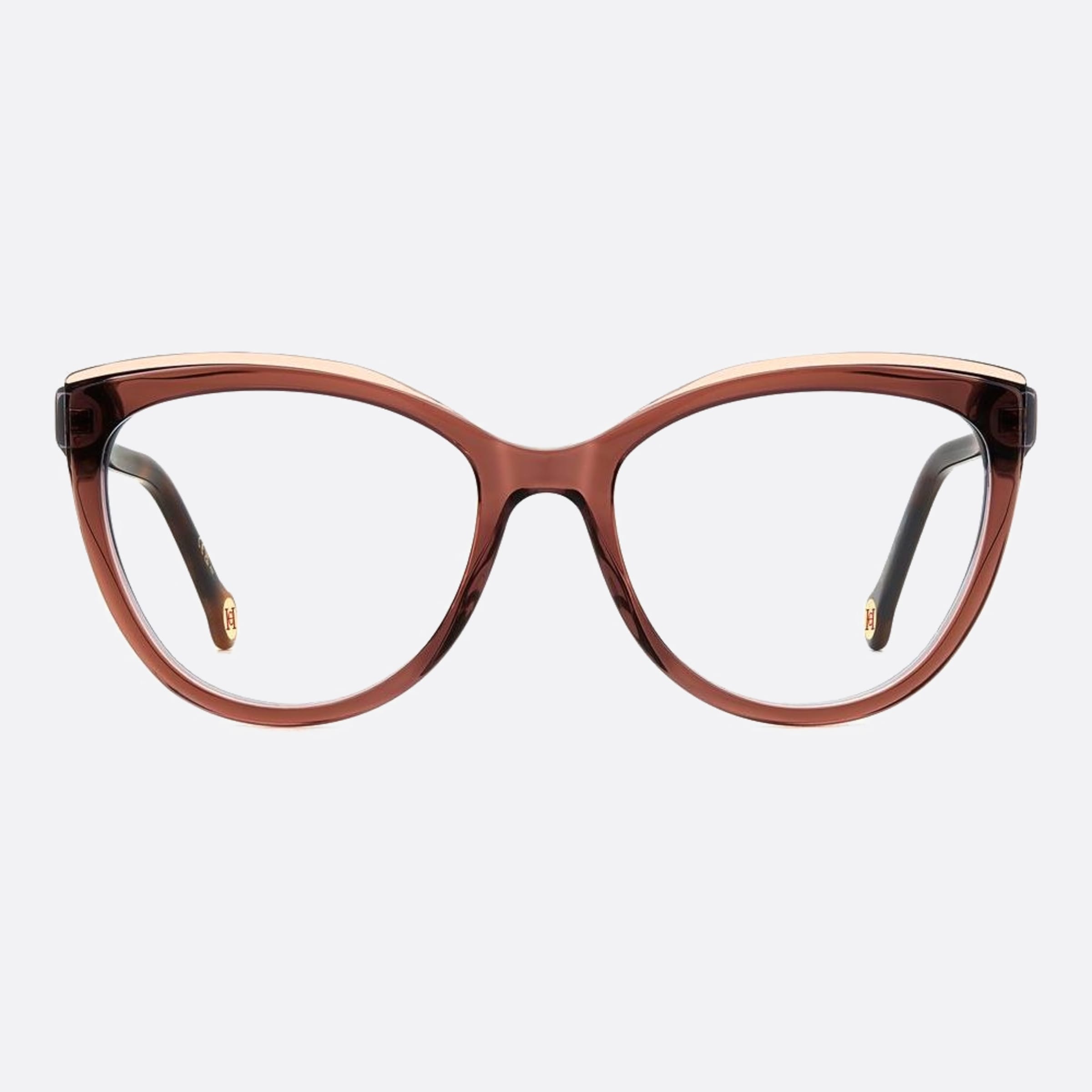 Carolina 53mm Herrera Her Nux Grey Cat Eye Women Eyeglasses - Main View