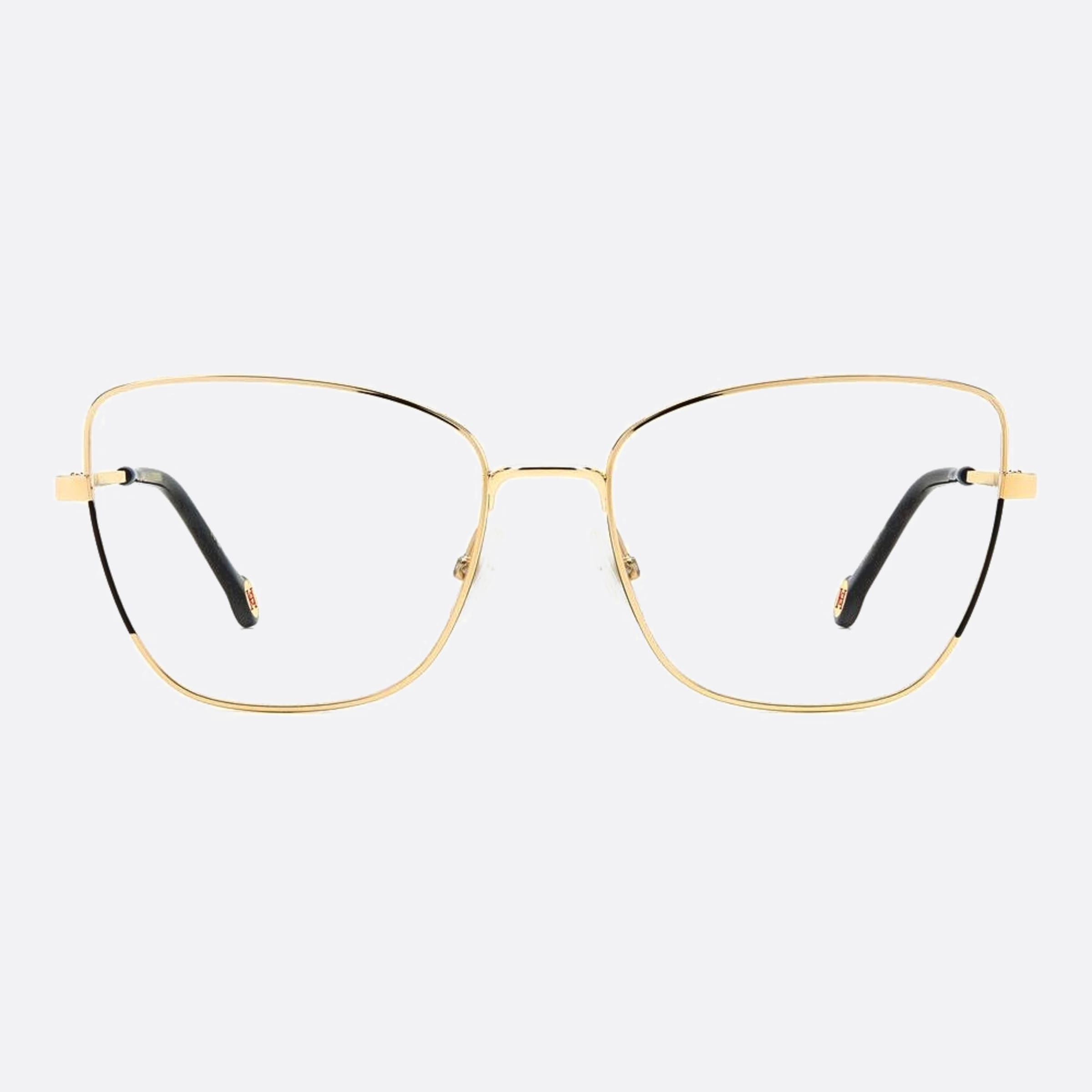 Carolina 56mm Herrera Her 2m2 Gold Geometric Women Eyeglasses - Main View