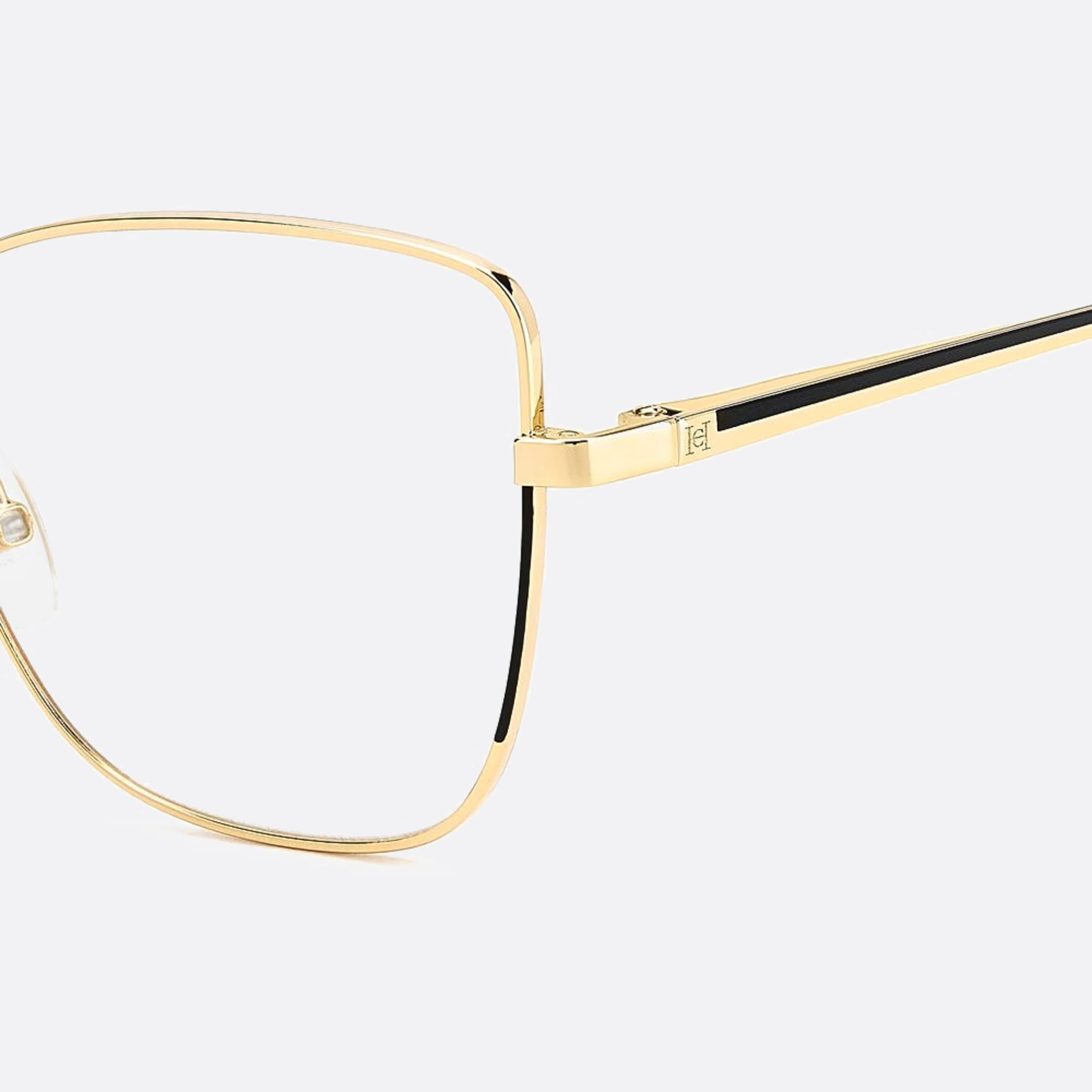 Carolina 56mm Herrera Her 2m2 Gold Geometric Women Eyeglasses - Lifestyle Shot