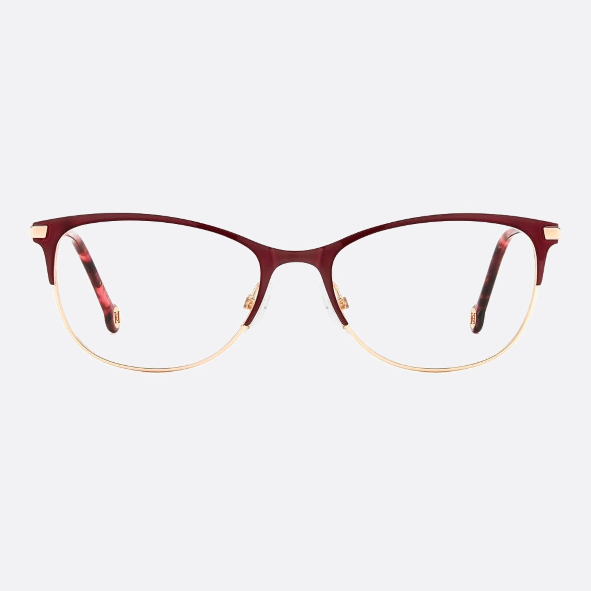 Carolina 53mm Herrera Her Noa Gold Cat Eye Women Eyeglasses - Main View