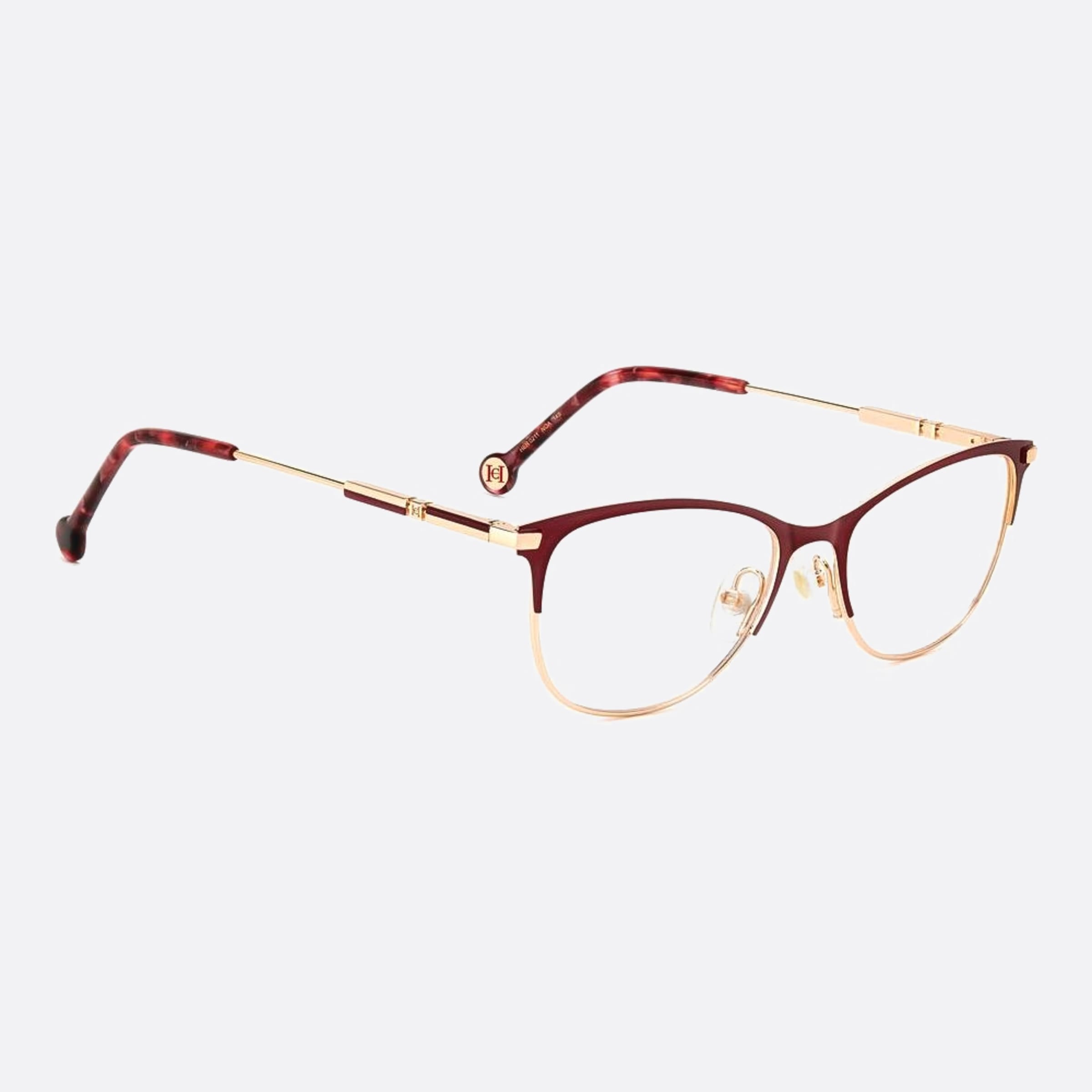 Carolina 53mm Herrera Her Noa Gold Cat Eye Women Eyeglasses - Lifestyle Shot