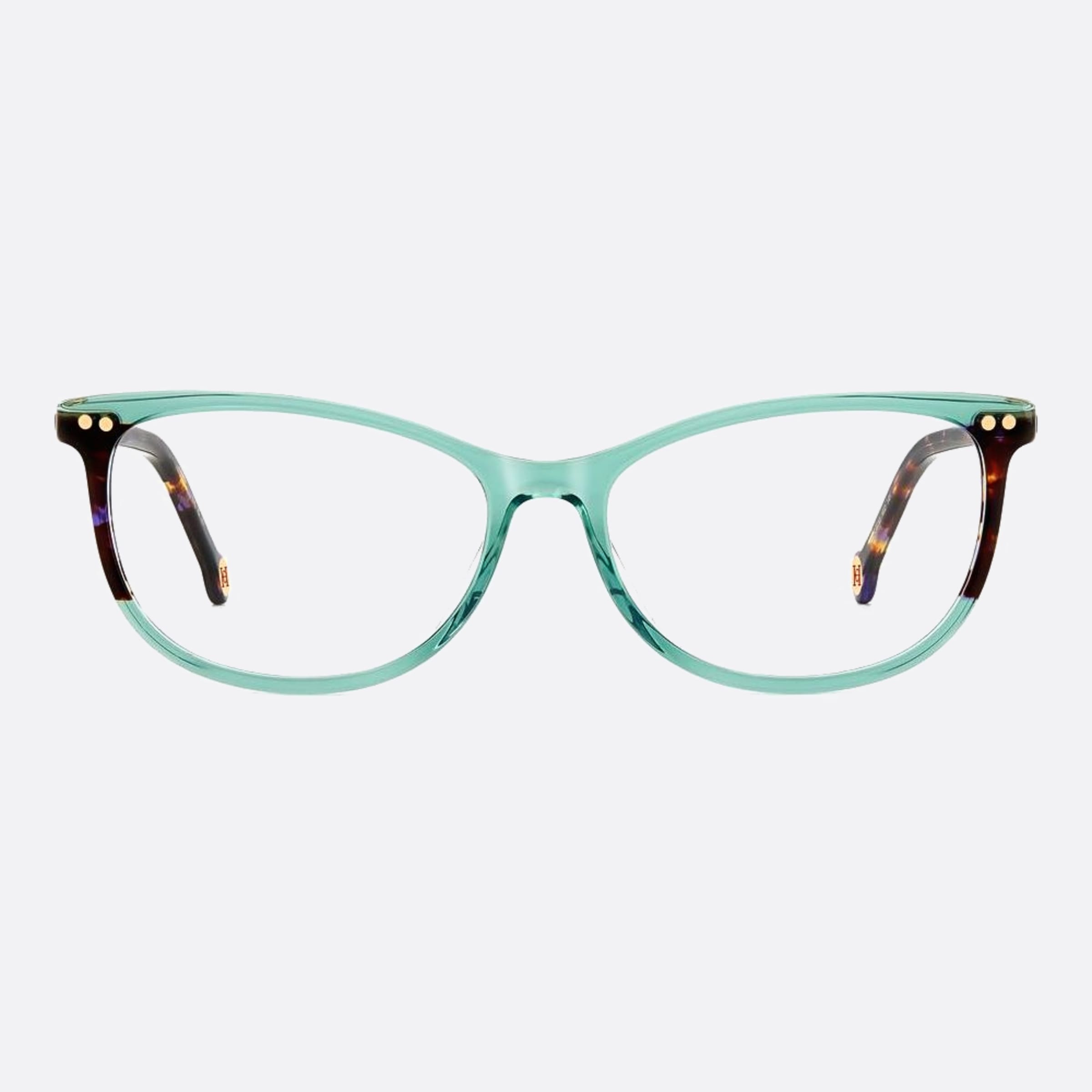 Carolina 54mm Herrera Her 1ed Green Cat Eye Women Eyeglasses - Main View