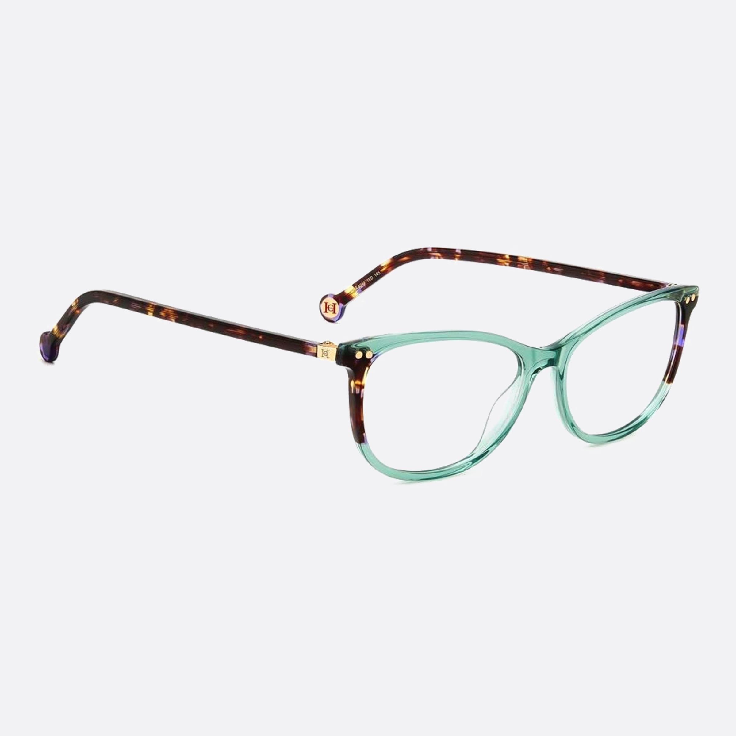 Carolina 54mm Herrera Her 1ed Green Cat Eye Women Eyeglasses - Additional Angle