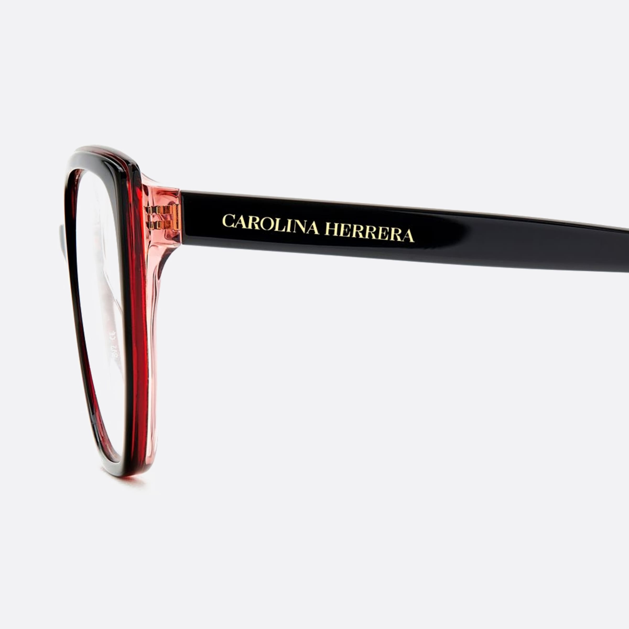 Carolina 52mm Herrera Her 3h2 Black Geometric Women Eyeglasses - Lifestyle Shot