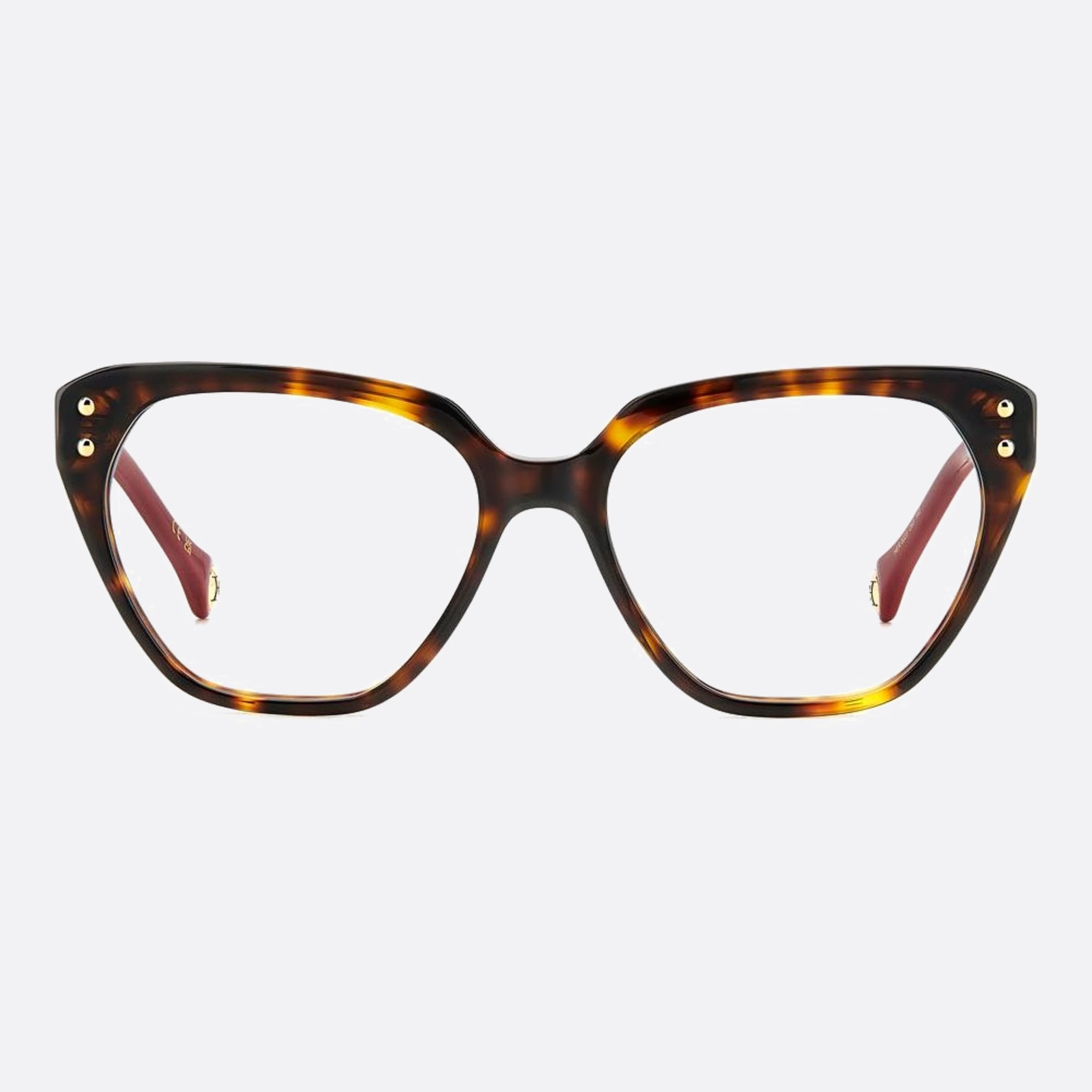 Carolina 52mm Herrera Her O63 Red Squared Women Eyeglasses - Main View