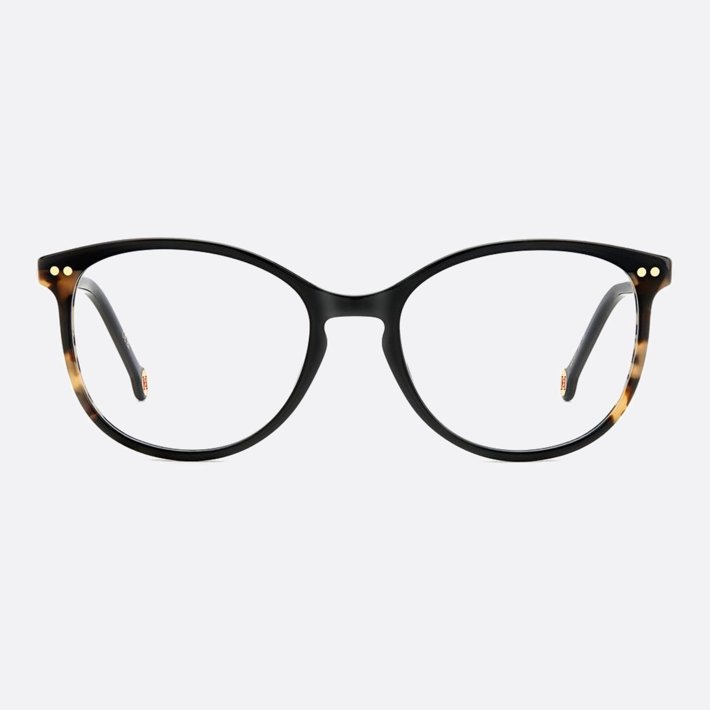Carolina 53mm Herrera Her Wr7 Black Squared Women Eyeglasses - Main View
