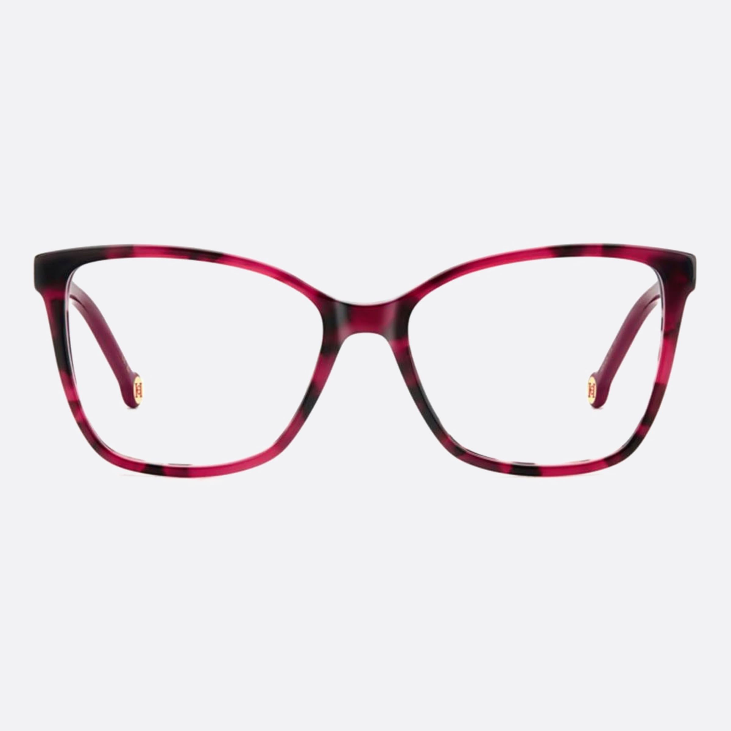 Carolina 55mm Herrera Her Ht8 Pink Rectangle Women Eyeglasses - Main View