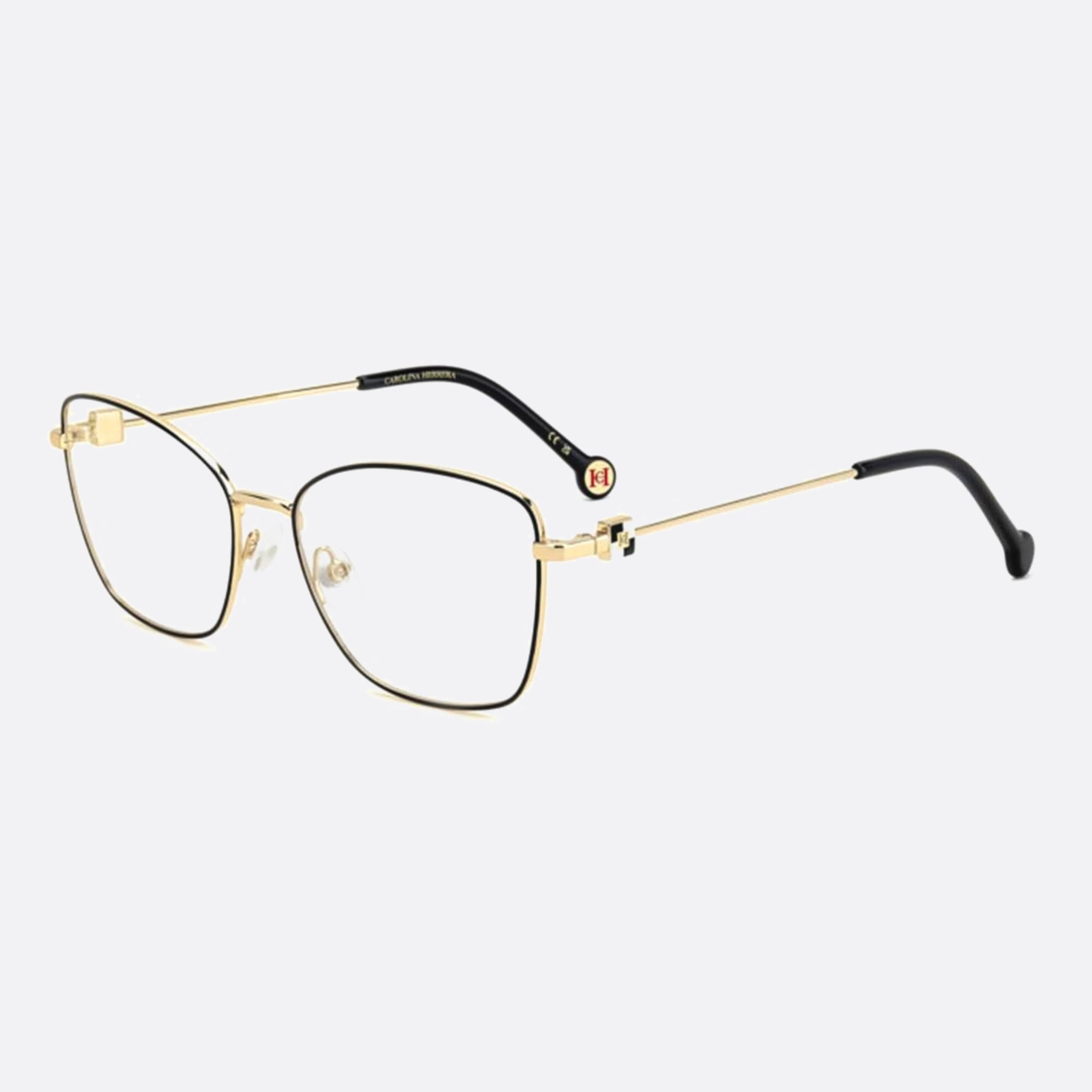 Carolina 56mm Herrera Her I46 Black Butterfly Women Eyeglasses - Side View