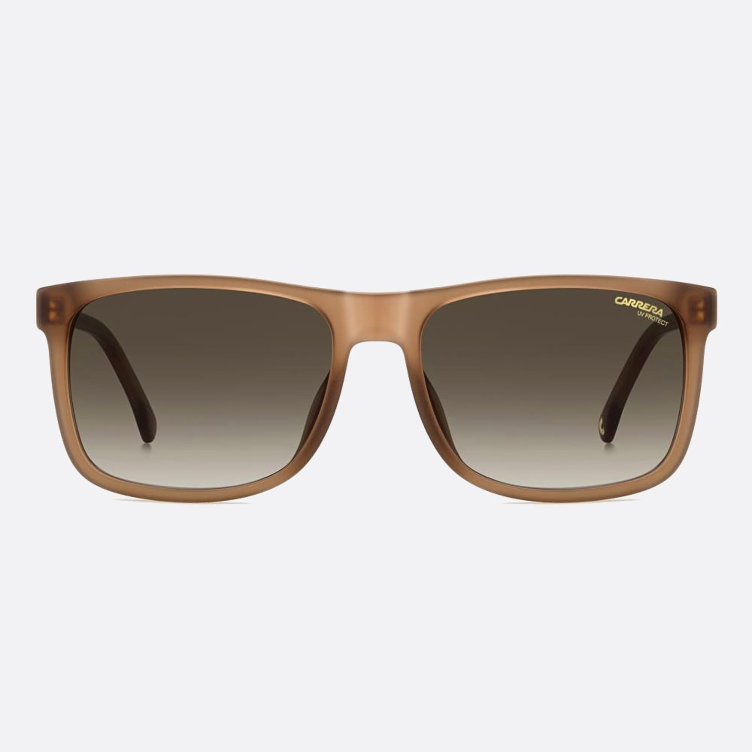 Carrera 57mm Flex Yz4 Brown Squared Men Sunglasses - Main View