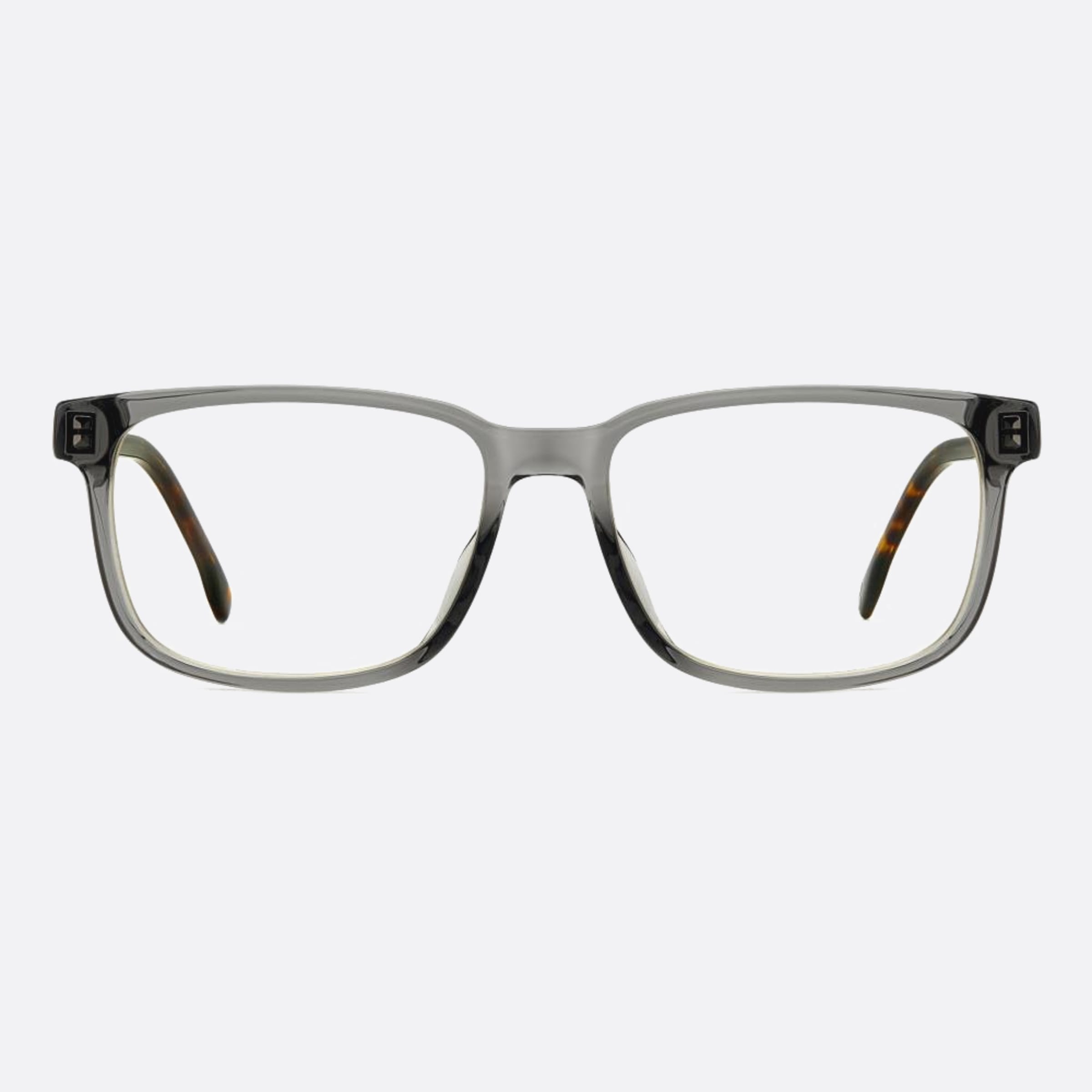 Carrera 55mm Flex Kb7 Grey Rectangle Men Eyeglasses - Main View