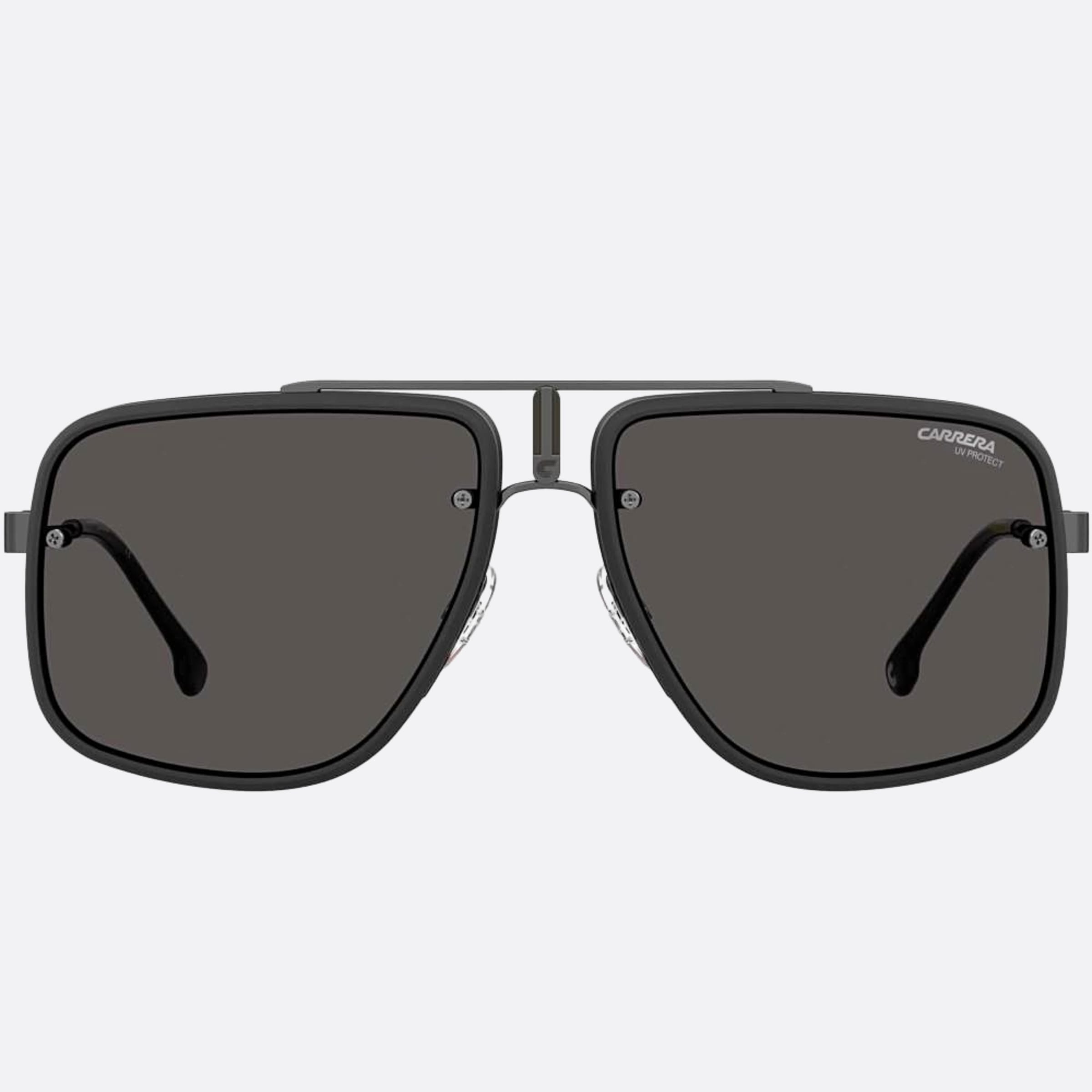 Carrera 59mm Glory Black Pilot Men Sunglasses - Main View