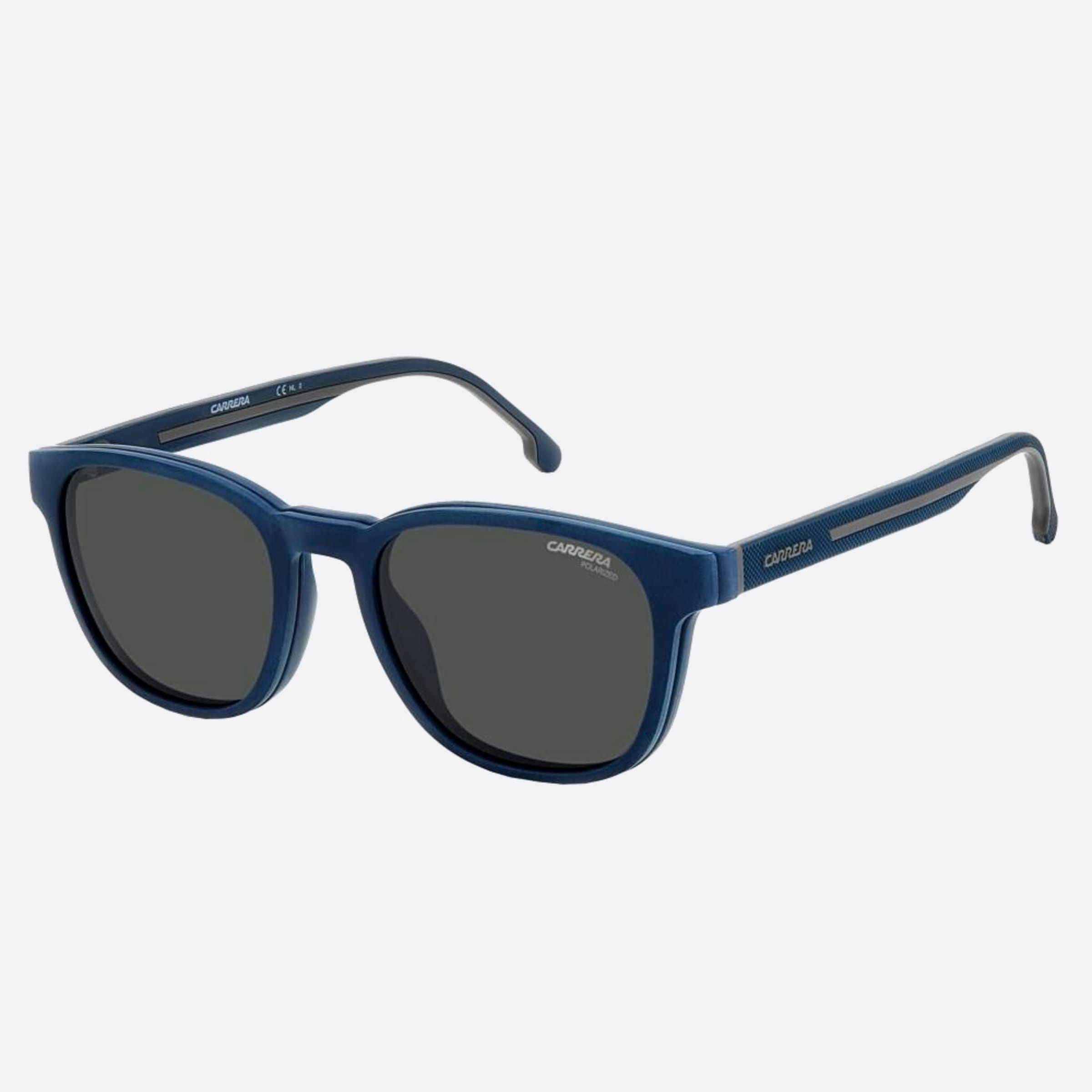 Carrera 51mm Ca8062 4nz Blue Squared Polarized Men Sunglasses - Side View