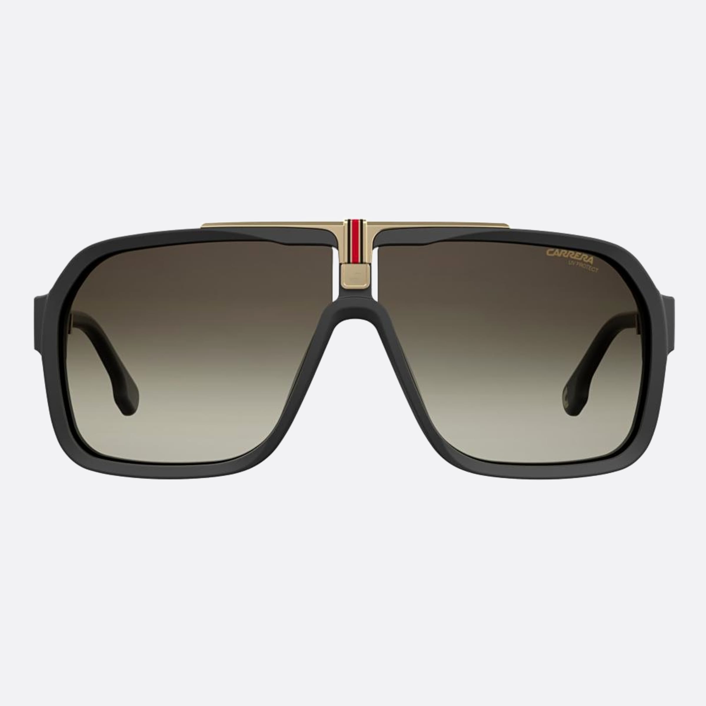 Carrera 64mm Carrera Black Shield Men Sunglasses - Main View