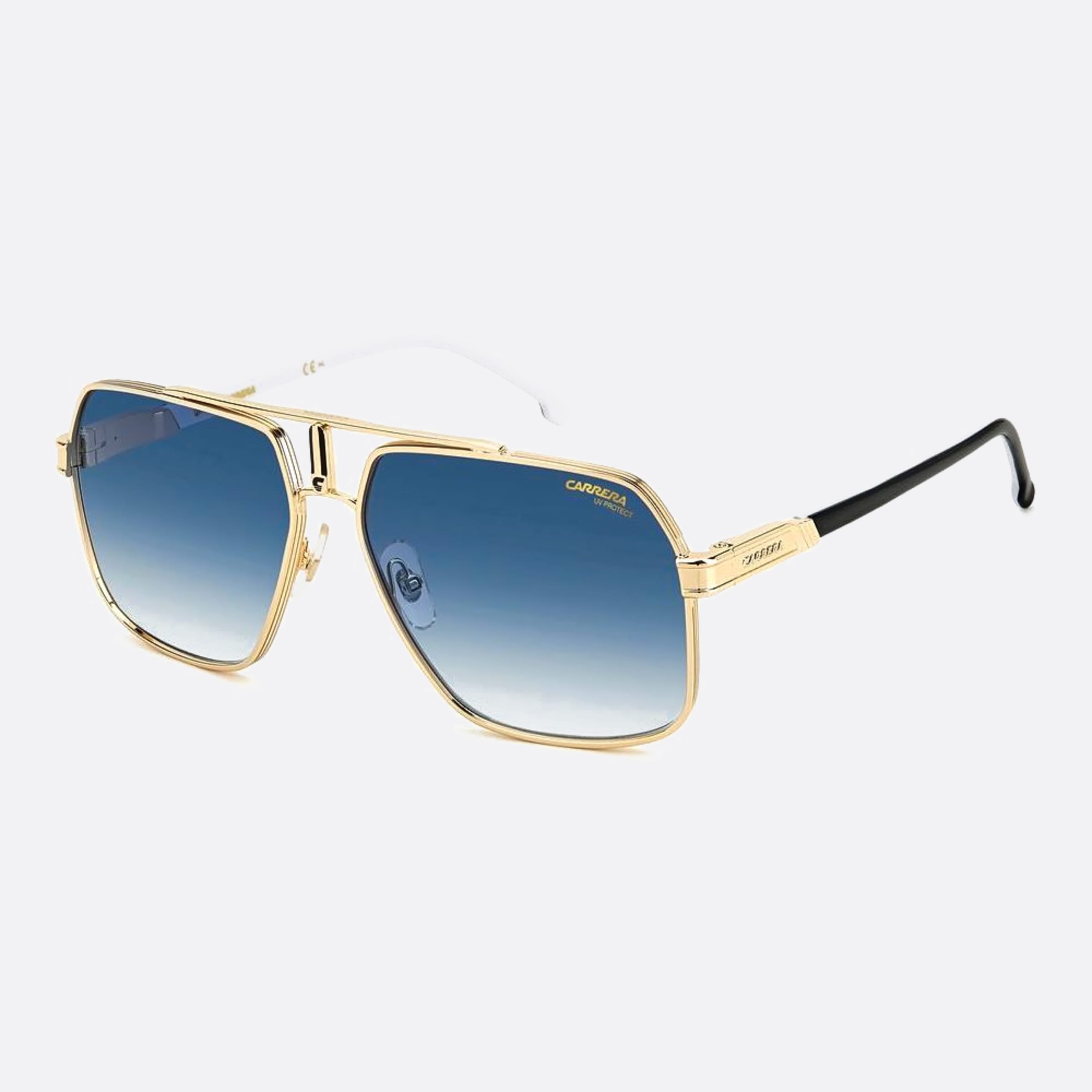 Carrera 62mm Carrera J5g Gold Squared Men Sunglasses - Side View