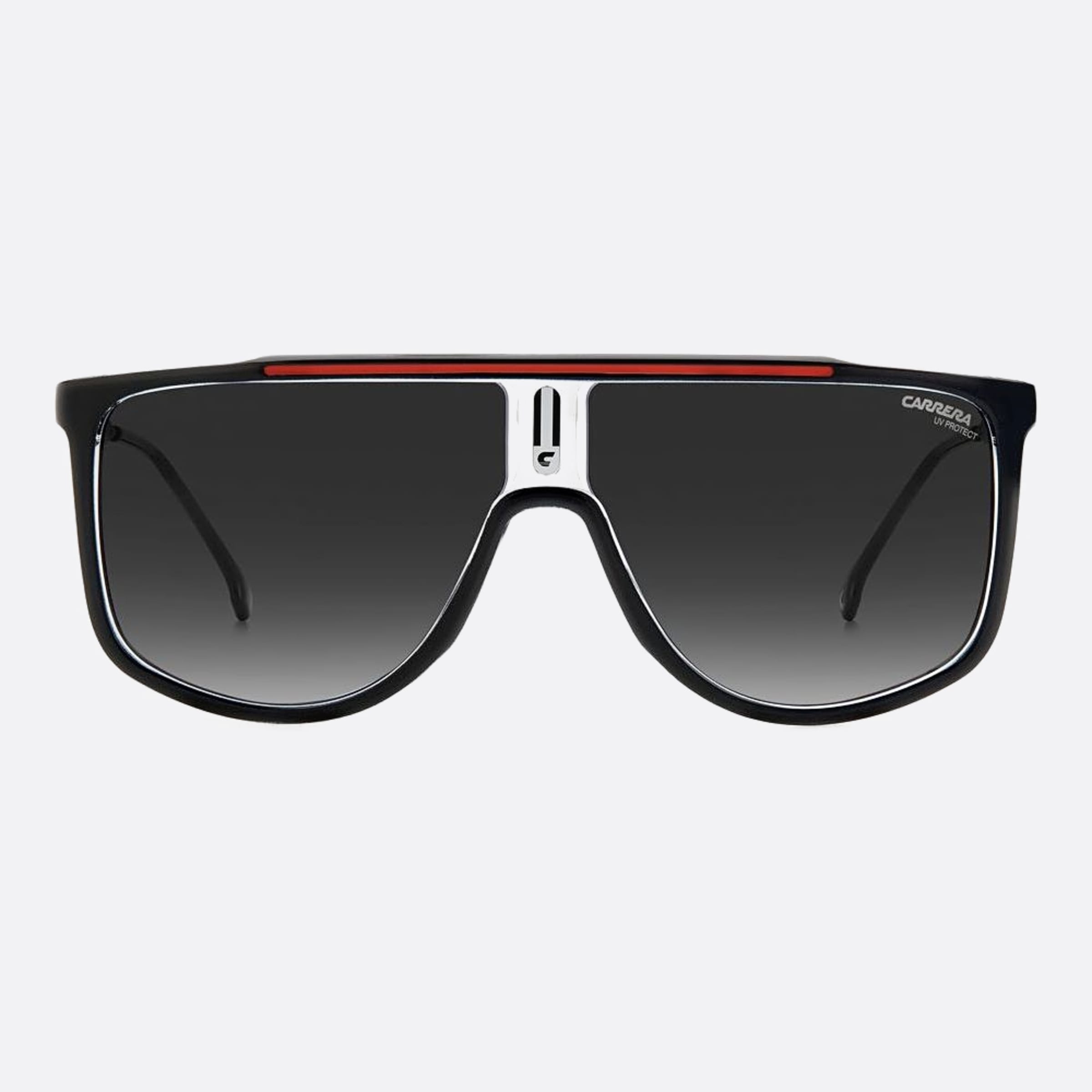 Carrera 61mm Carrera Oit Black Geometric Men Sunglasses - Main View