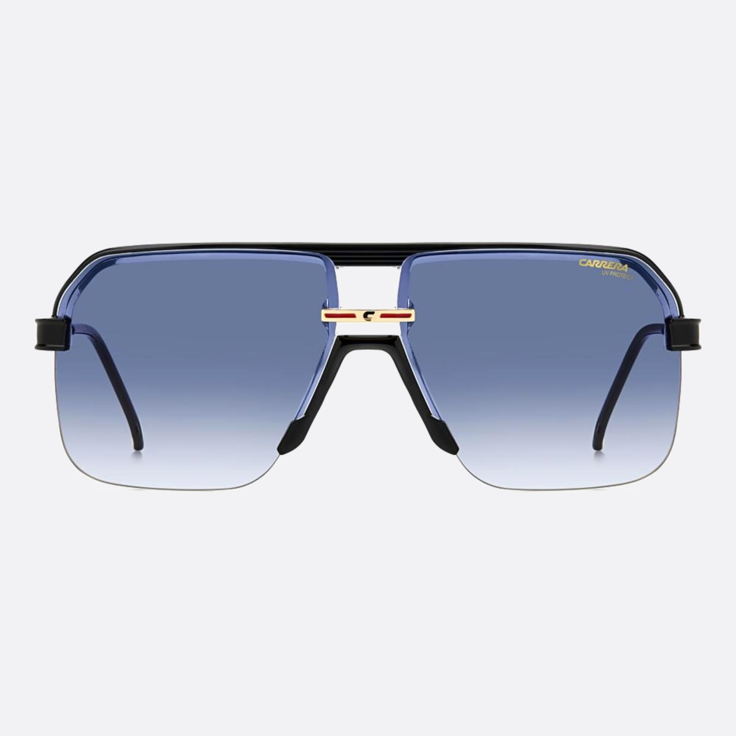 Carrera 63mm Carrera 7c5 Black Squared Men Sunglasses - Main View