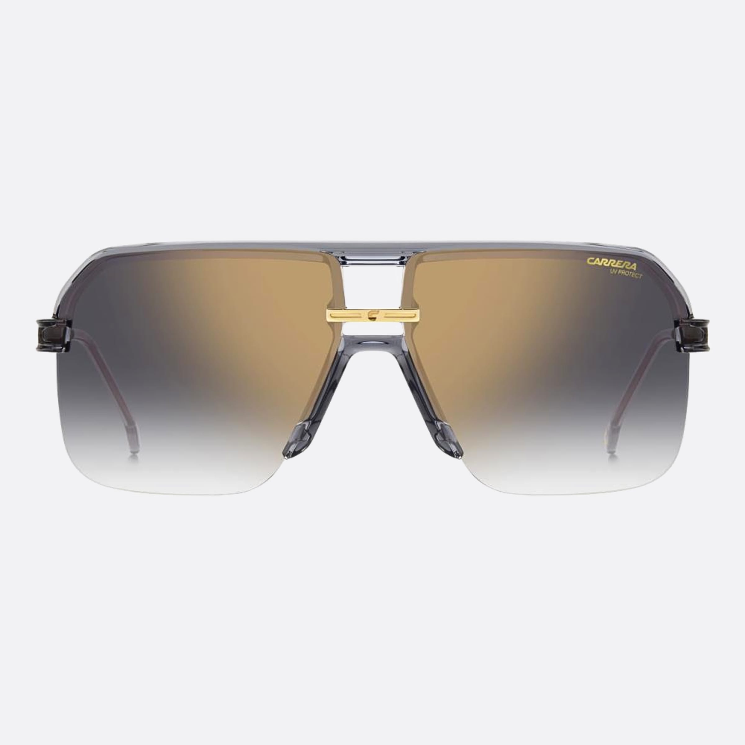 Carrera 63mm Carrera Kb7 Grey Squared Men Sunglasses - Main View