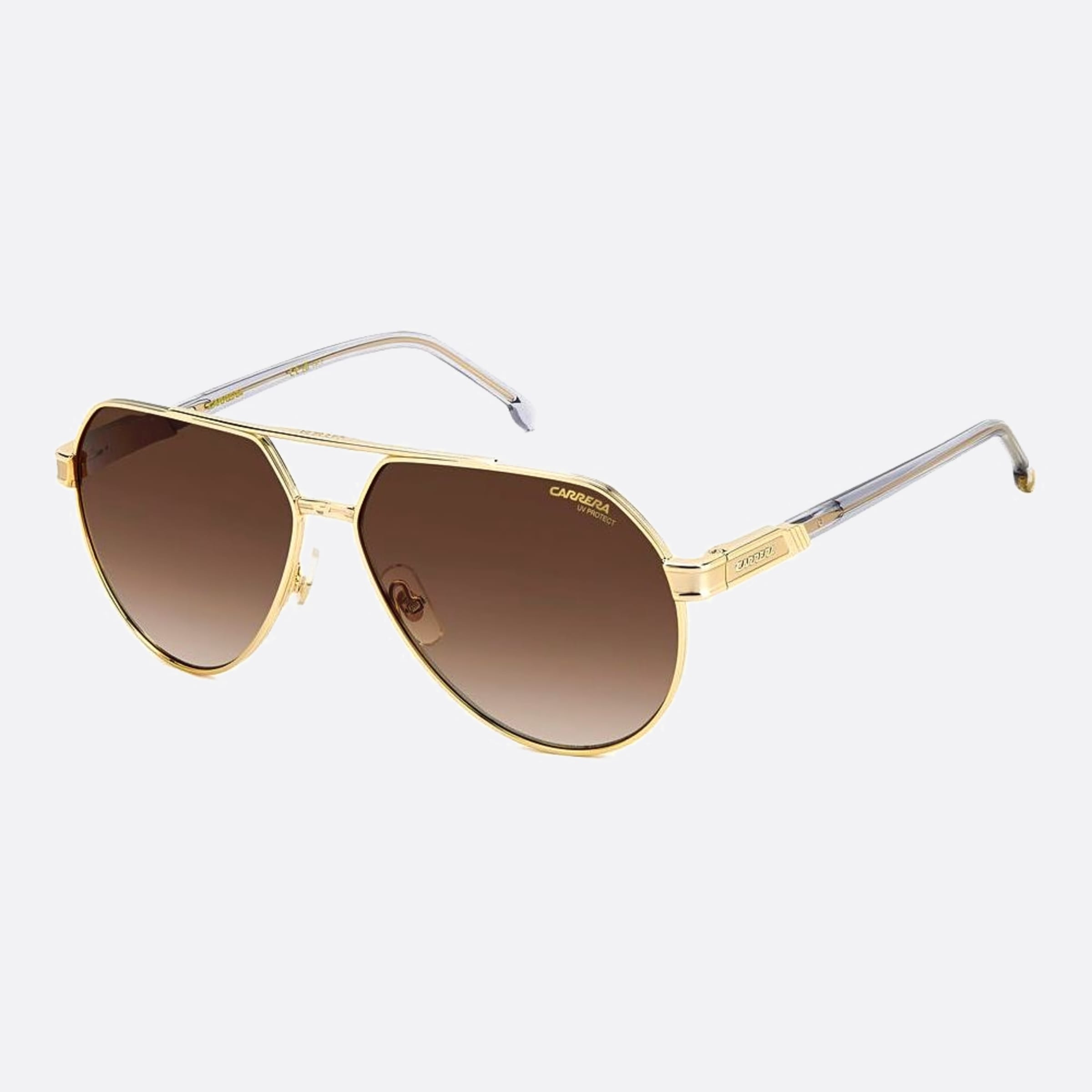 Carrera 62mm Carrera 2f7 Grey Geometric Men Sunglasses - Side View