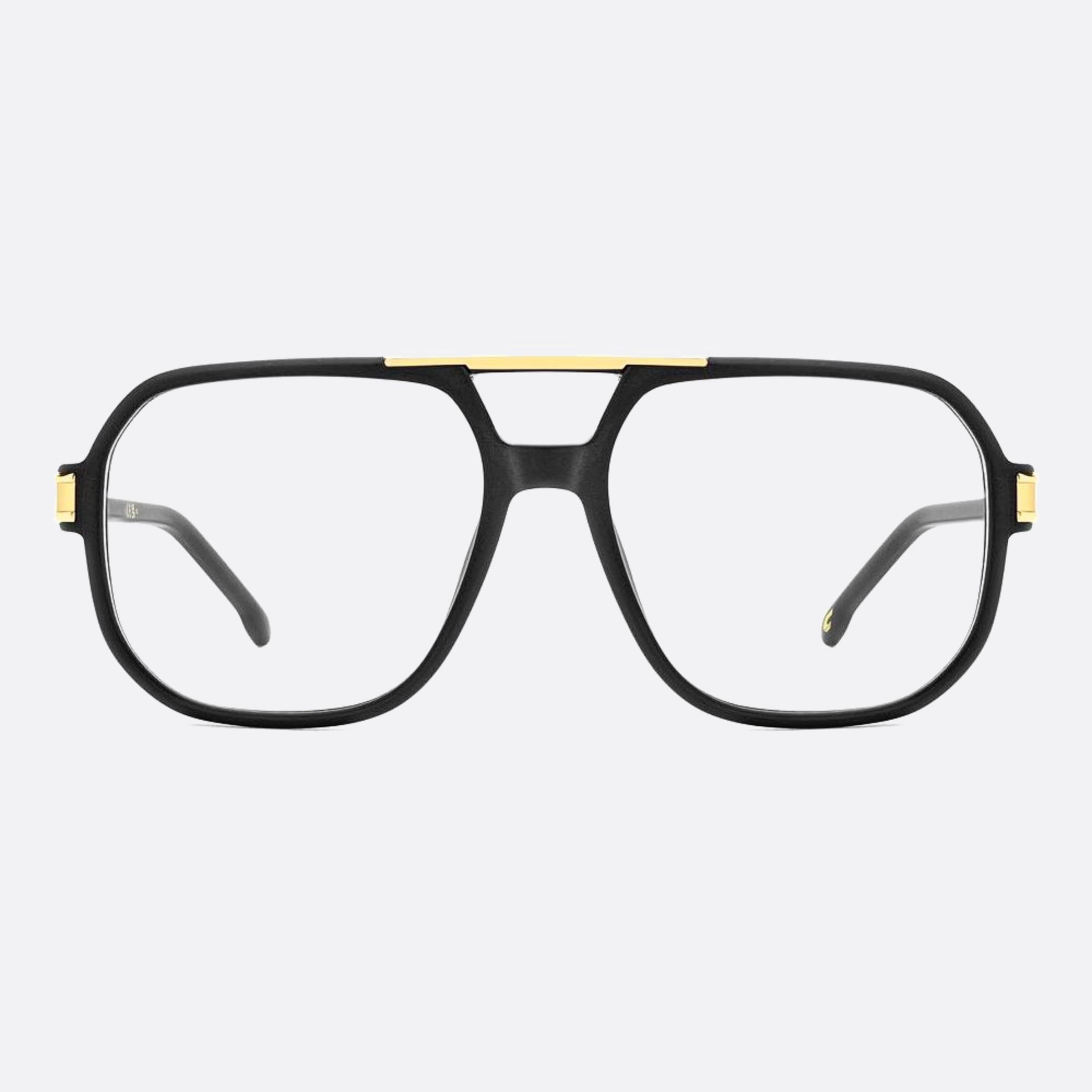 Carrera 57mm Carrera Black Squared Men Eyeglasses - Main View