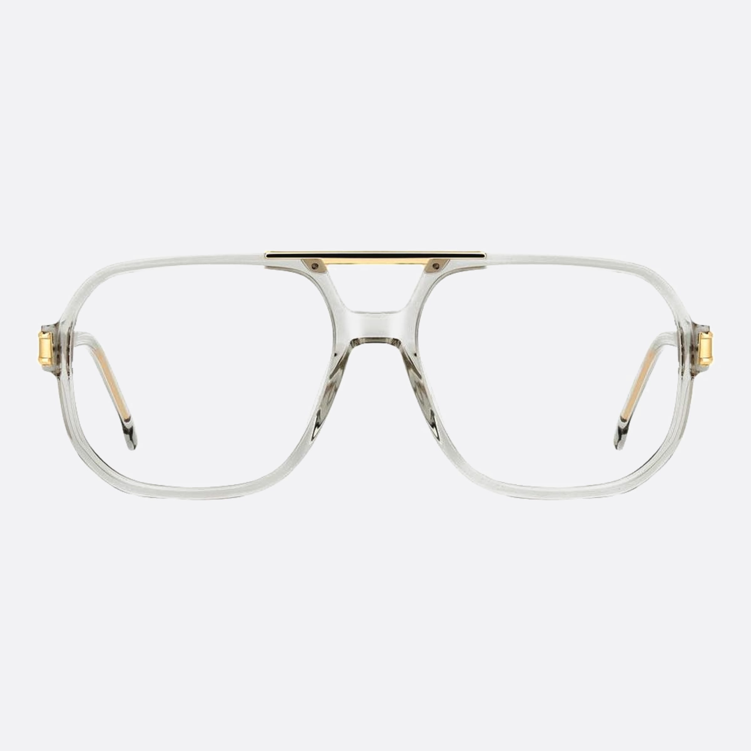 Carrera 57mm Carrera Kb7 Grey Squared Men Eyeglasses - Main View