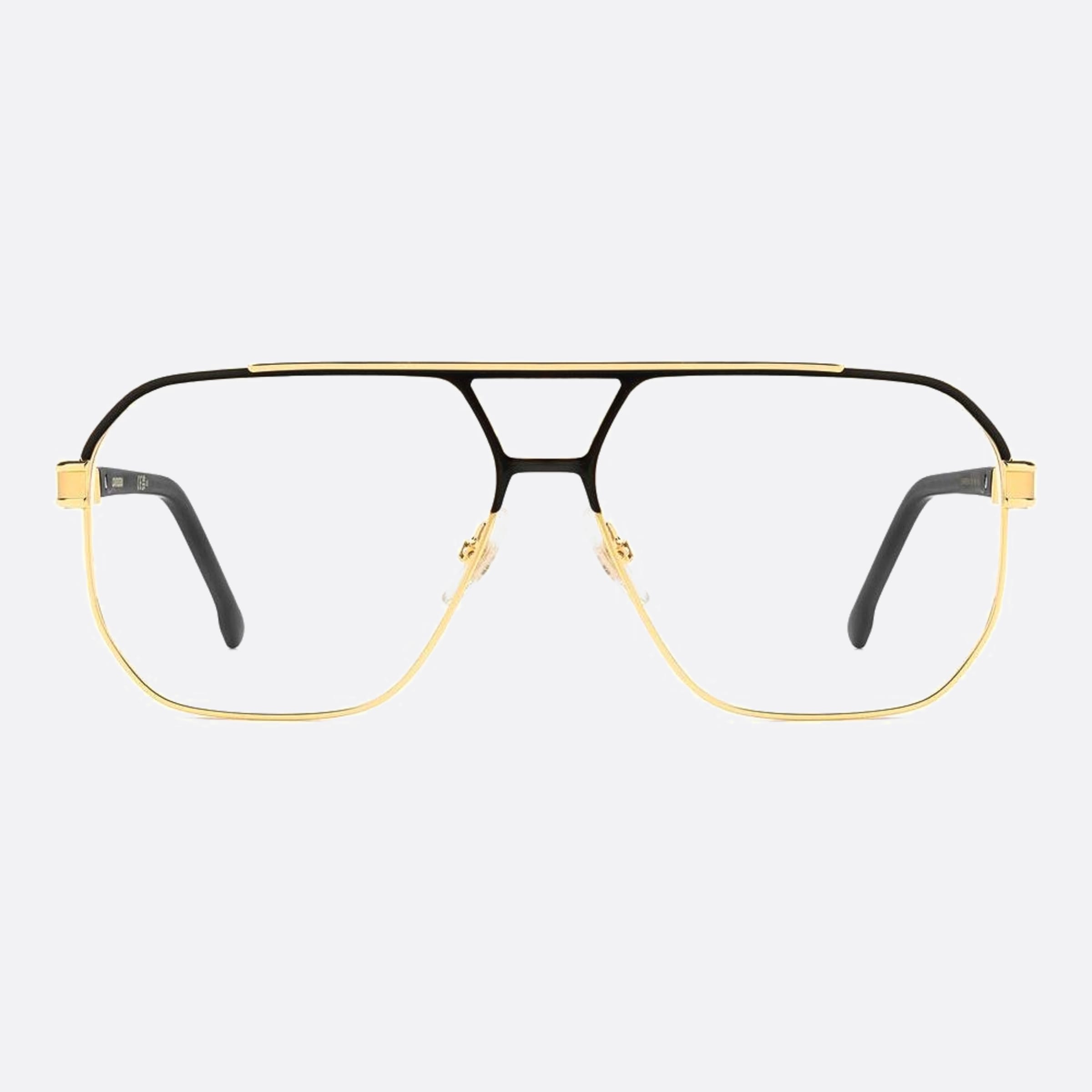 Carrera 60mm Carrera I46 Gold Geometric Men Eyeglasses - Main View