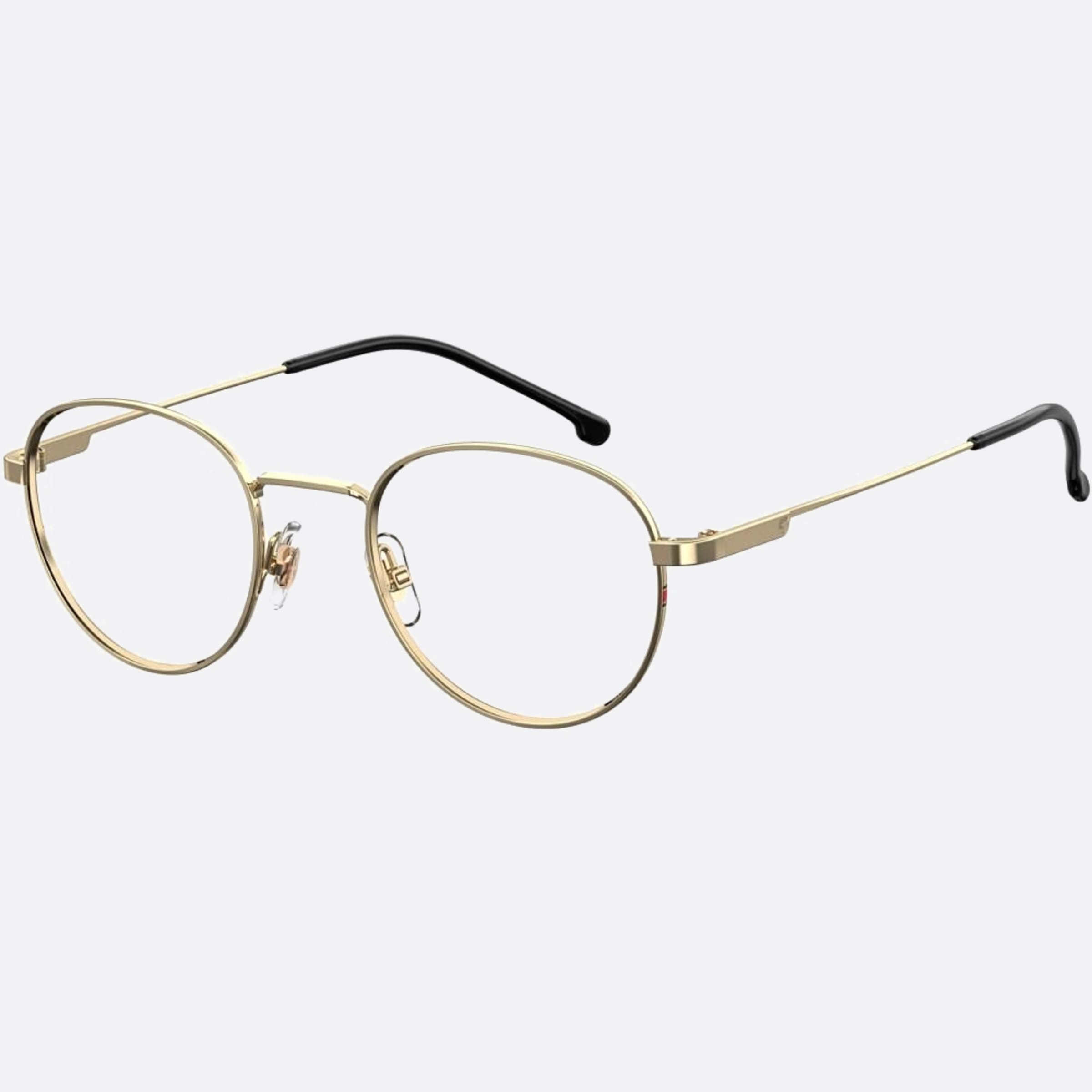 Carrera 47mm Carrera 2009t Teen J5g Gold Round Children Eyeglasses - Side View
