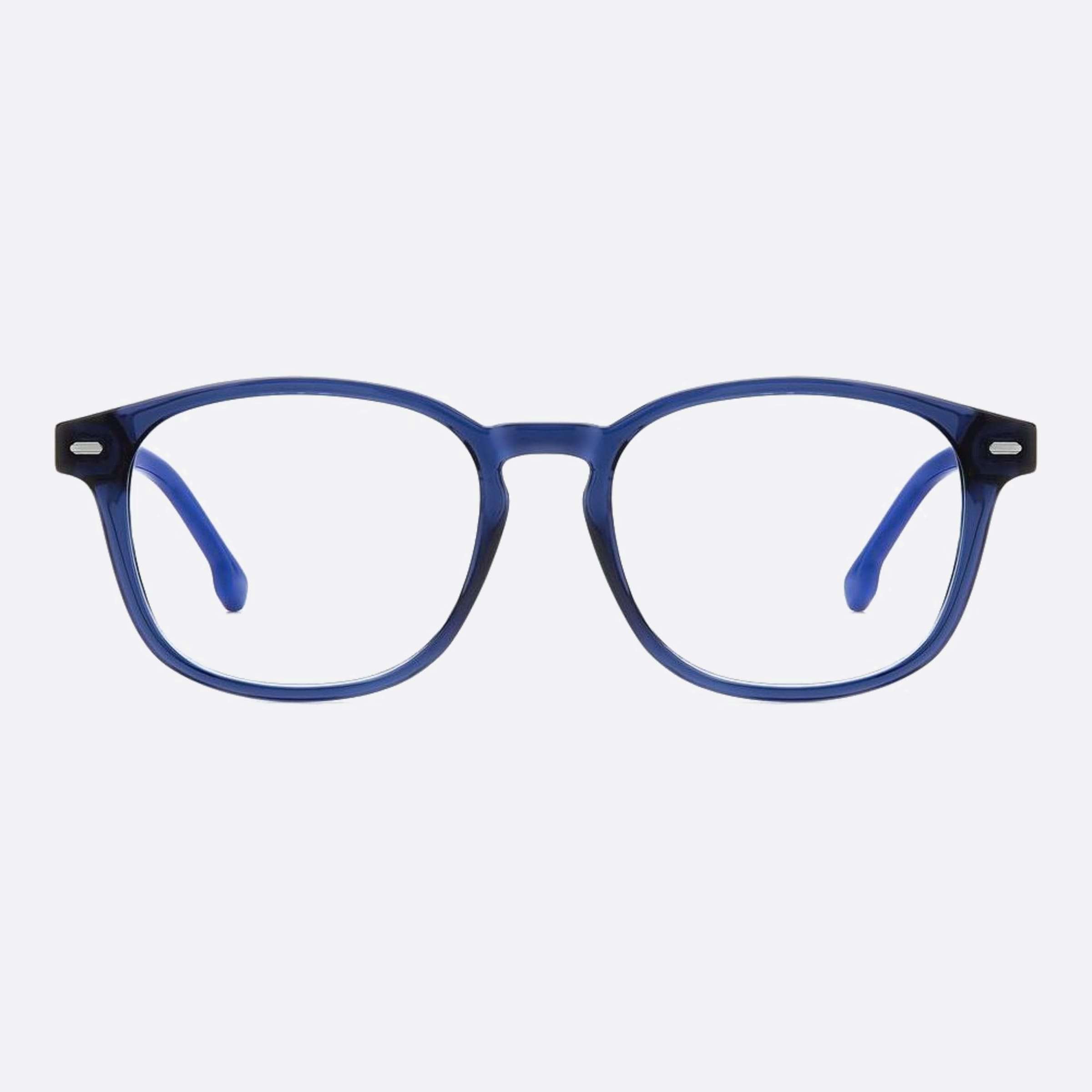 Carrera 49mm Carrera 2043t Pjp Blue Geometric Unisex Eyeglasses - Main View