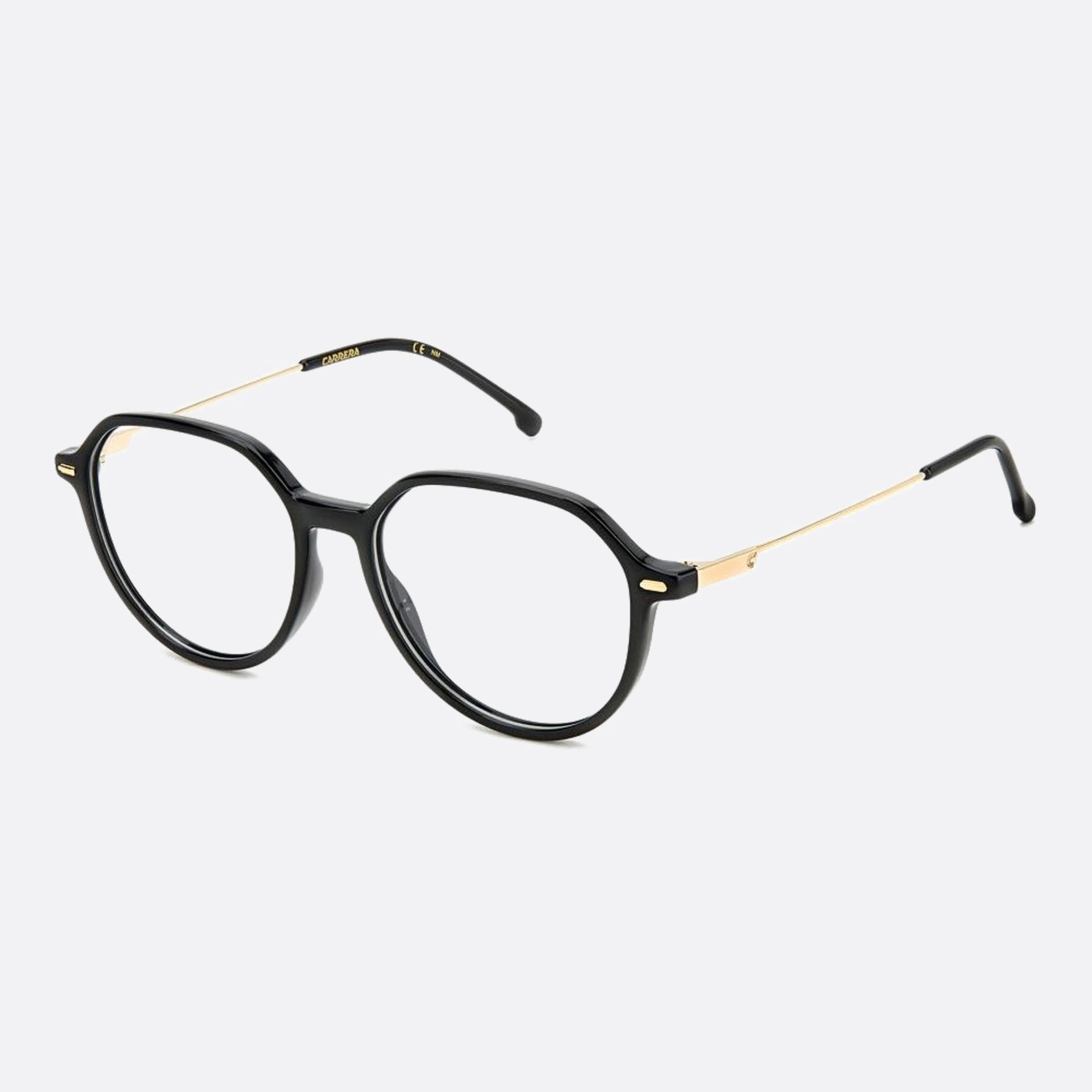 Carrera 50mm Carrera 2044t Black Visor Unisex Eyeglasses - Side View