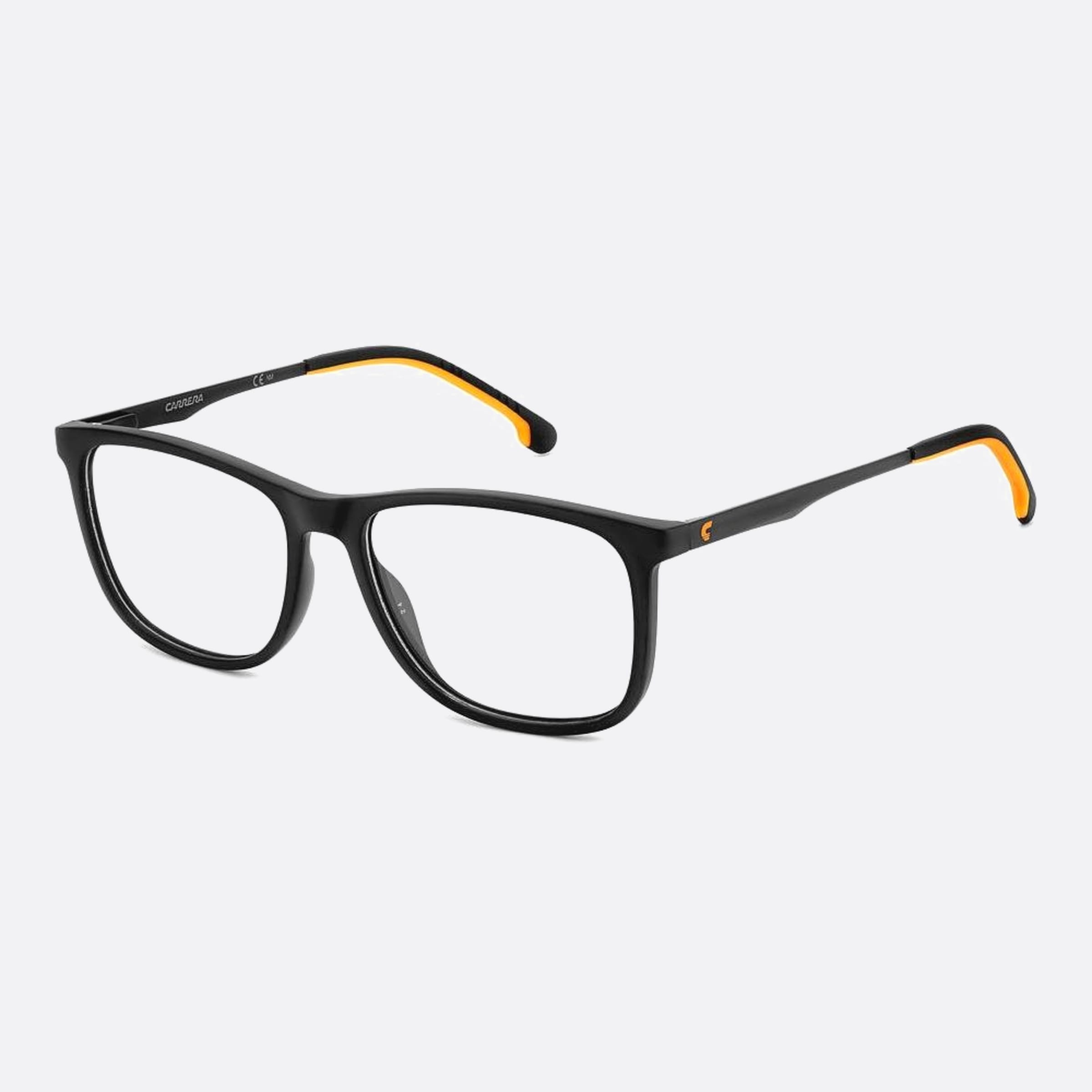 Carrera 52mm Carrera 2045t 8lz Black Geometric Unisex Eyeglasses - Side View