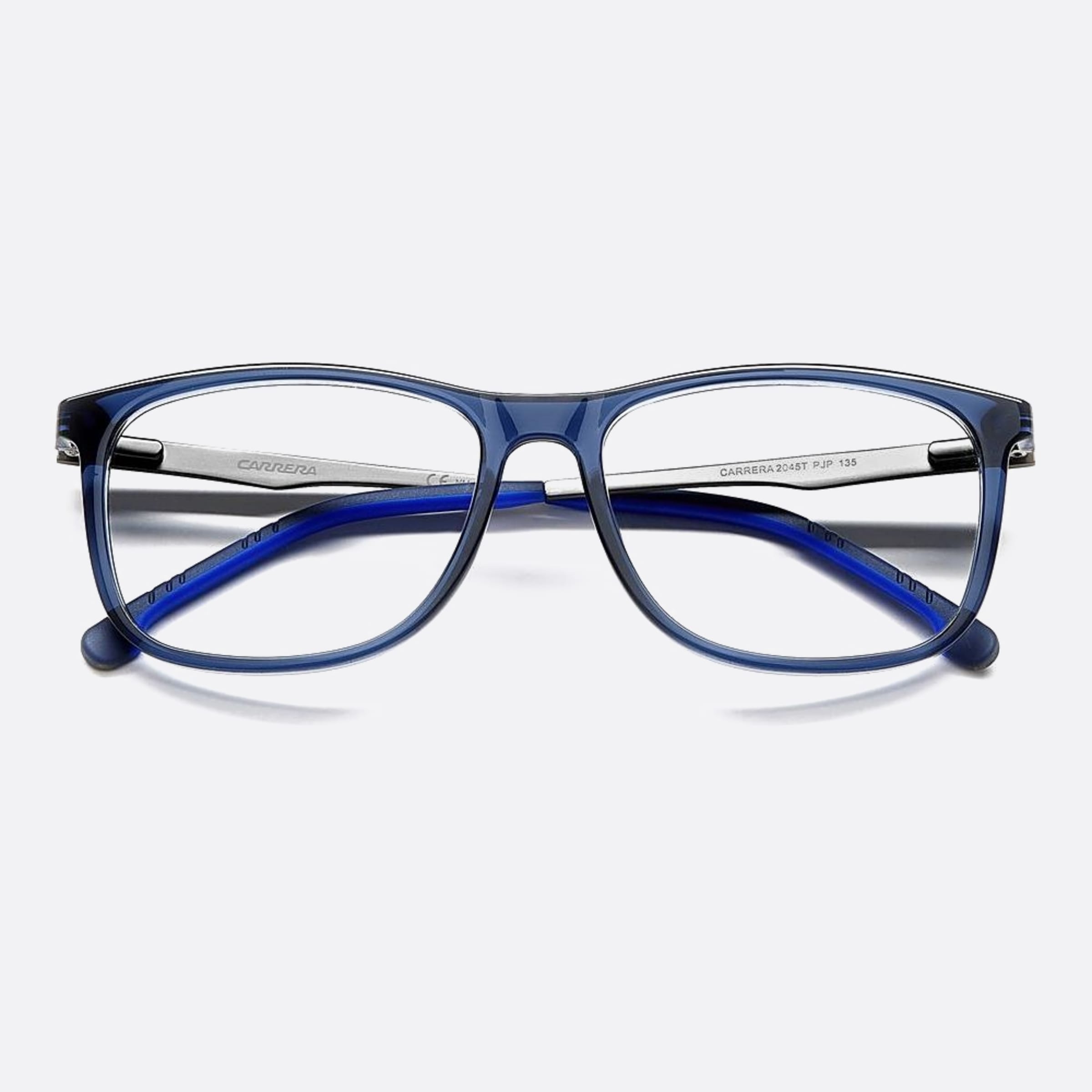 Carrera 52mm Carrera 2045t Pjp Blue Geometric Unisex Eyeglasses - Lifestyle Shot