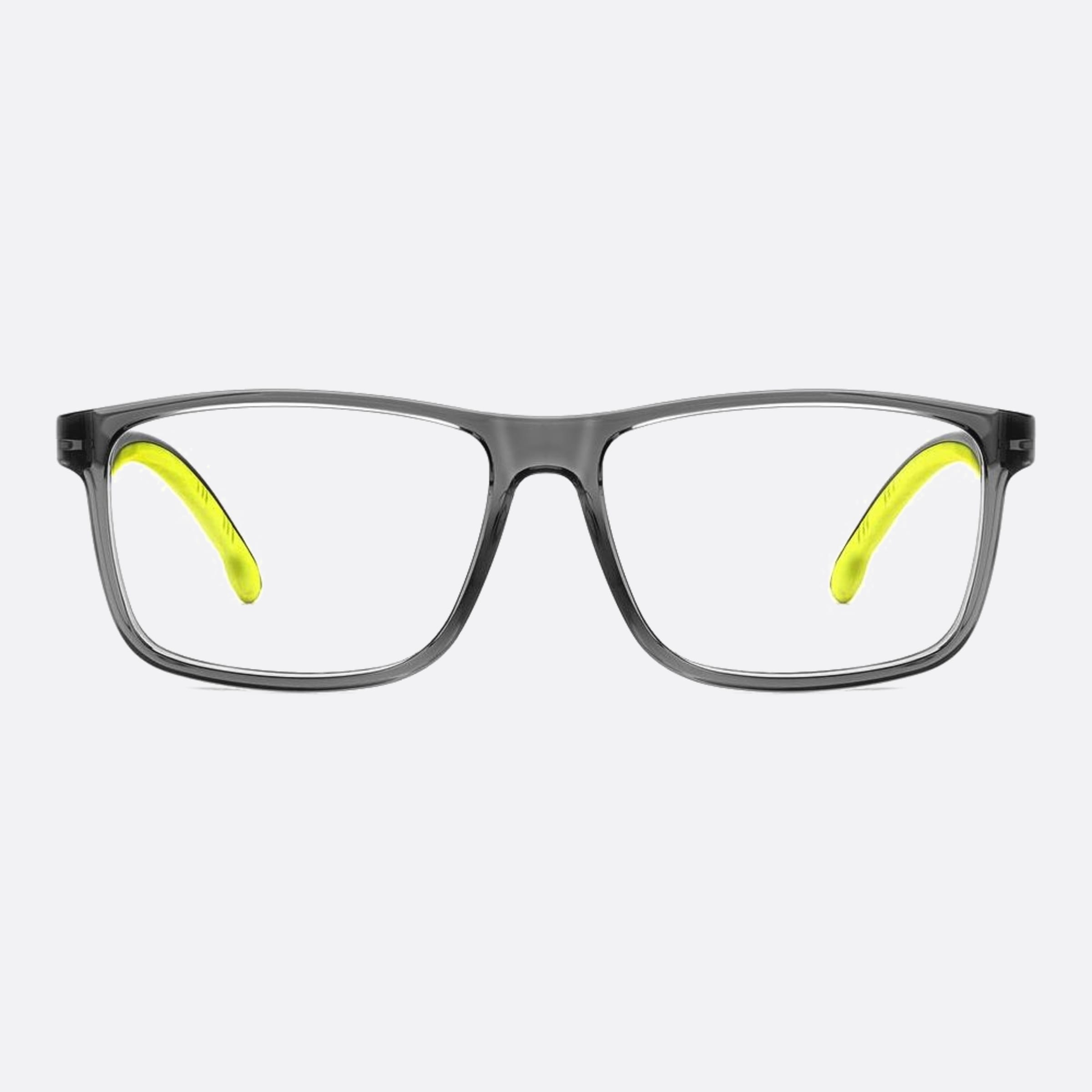 Carrera 52mm Carrera 2046t 3u5 Grey Squared Unisex Eyeglasses - Main View
