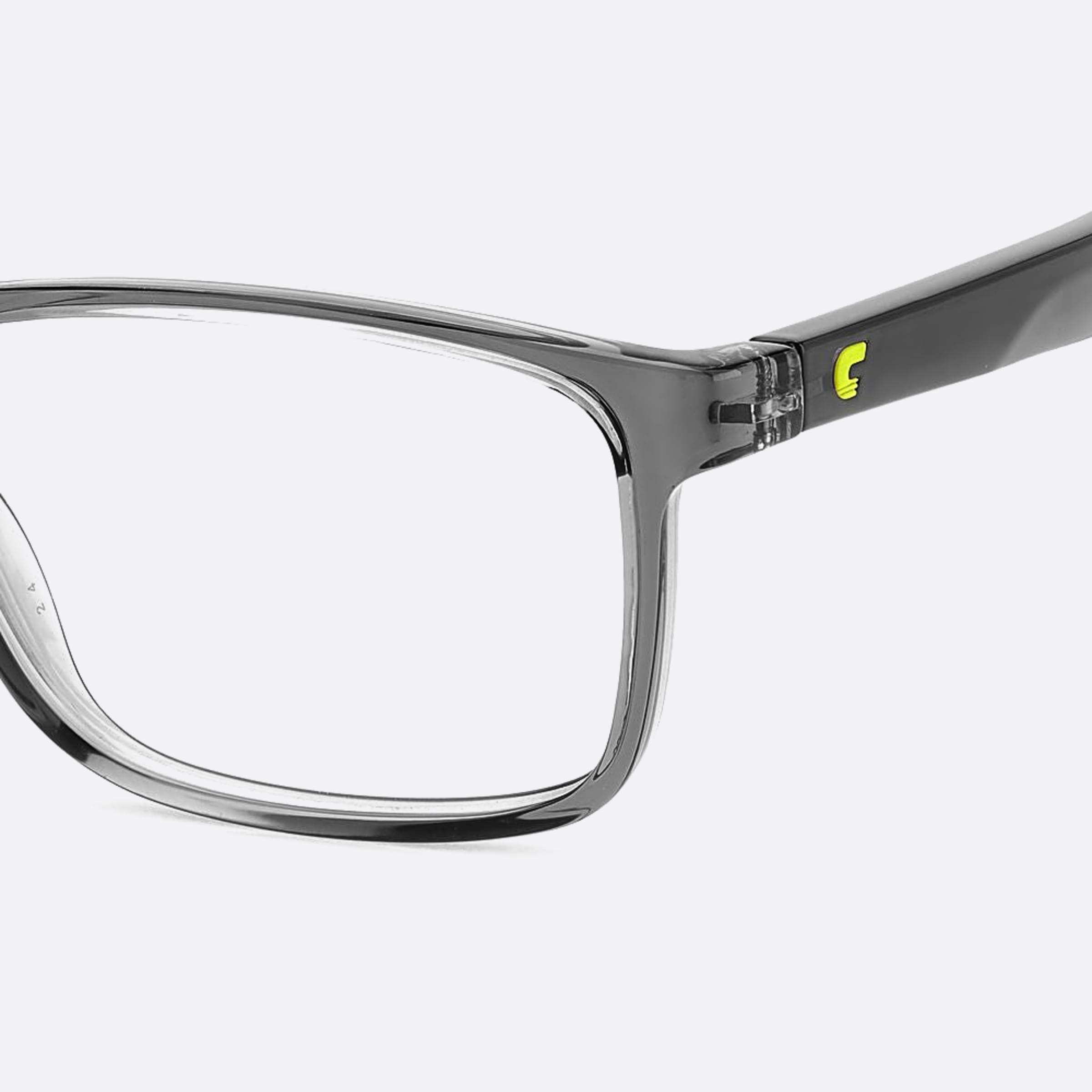 Carrera 52mm Carrera 2046t 3u5 Grey Squared Unisex Eyeglasses - Additional Angle