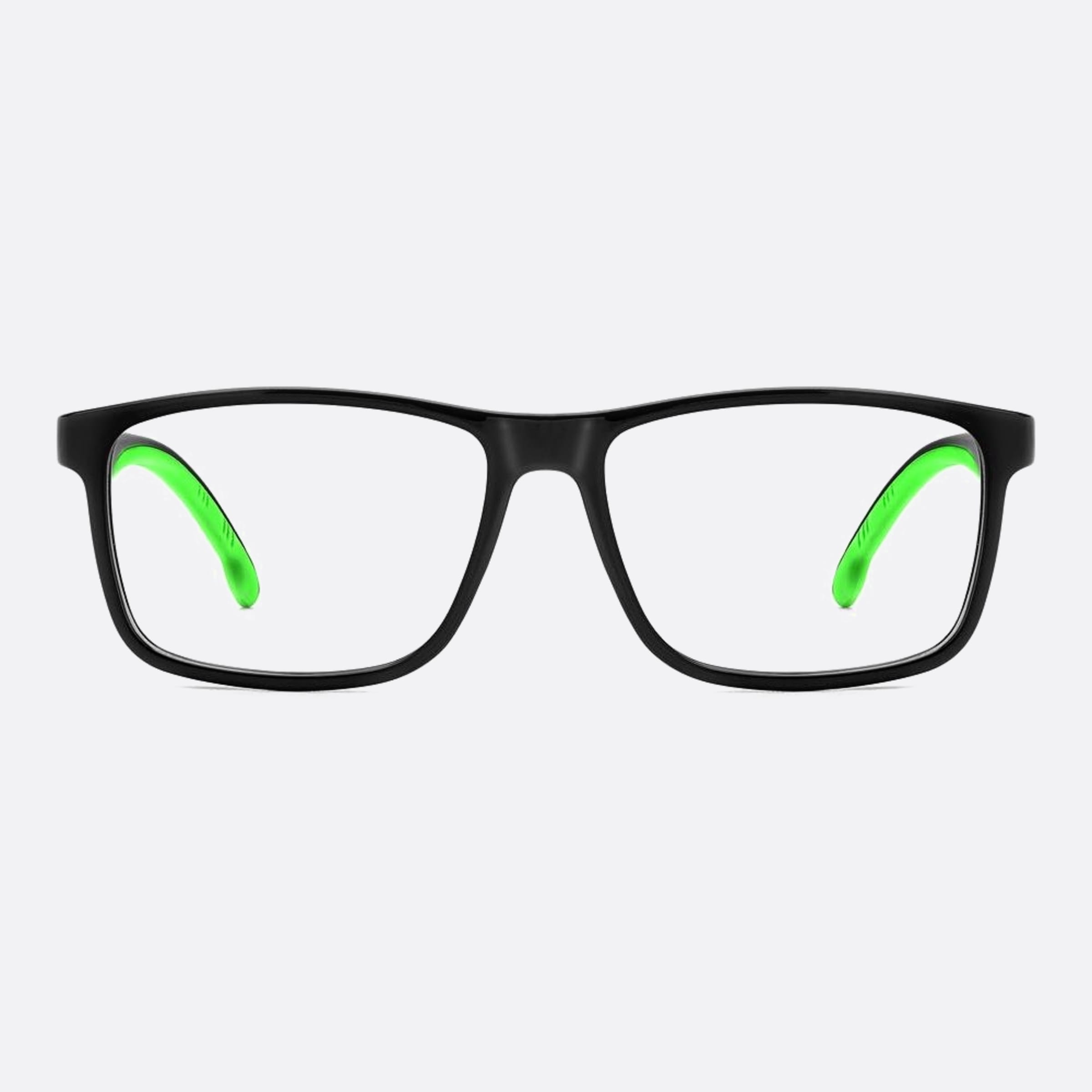 Carrera 52mm Carrera 2046t 7zj Black Squared Unisex Eyeglasses - Main View