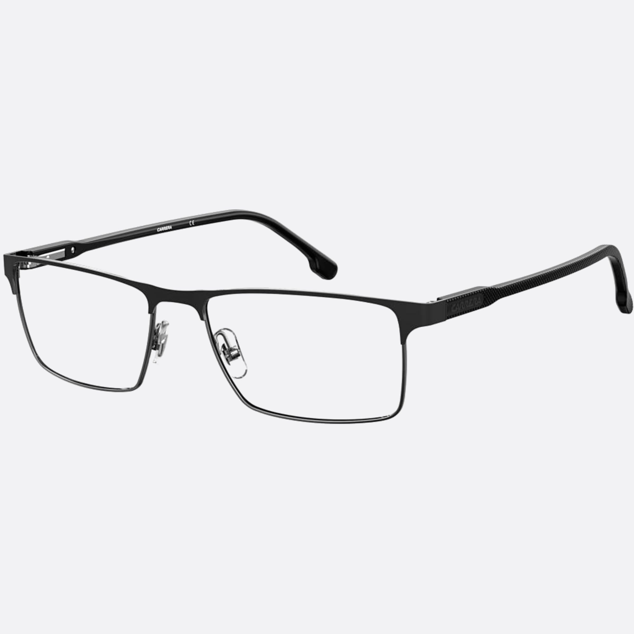 Carrera 56mm Carrera Kj1 Ruthenium Geometric Men Eyeglasses - Side View