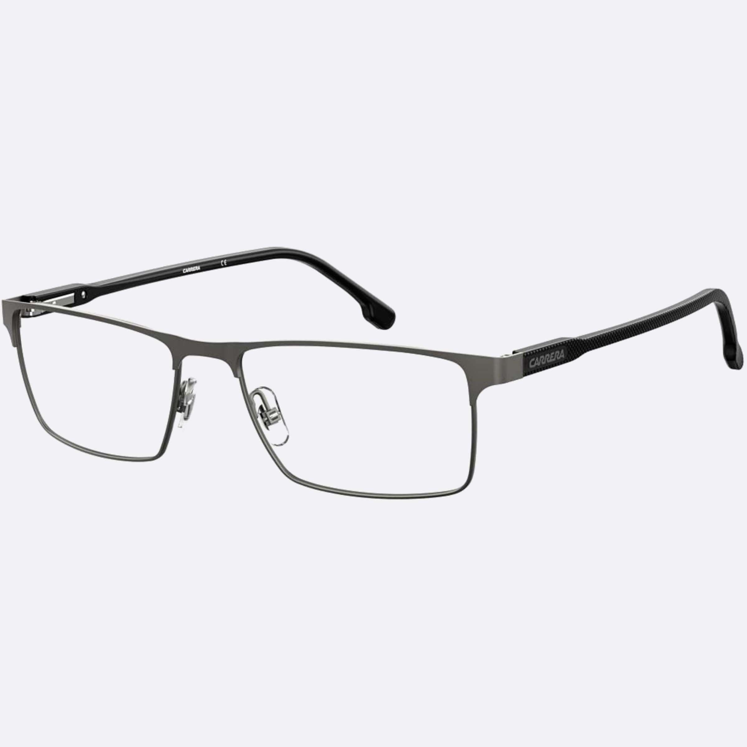 Carrera 56mm Carrera R80 Ruthenium Geometric Men Eyeglasses - Side View
