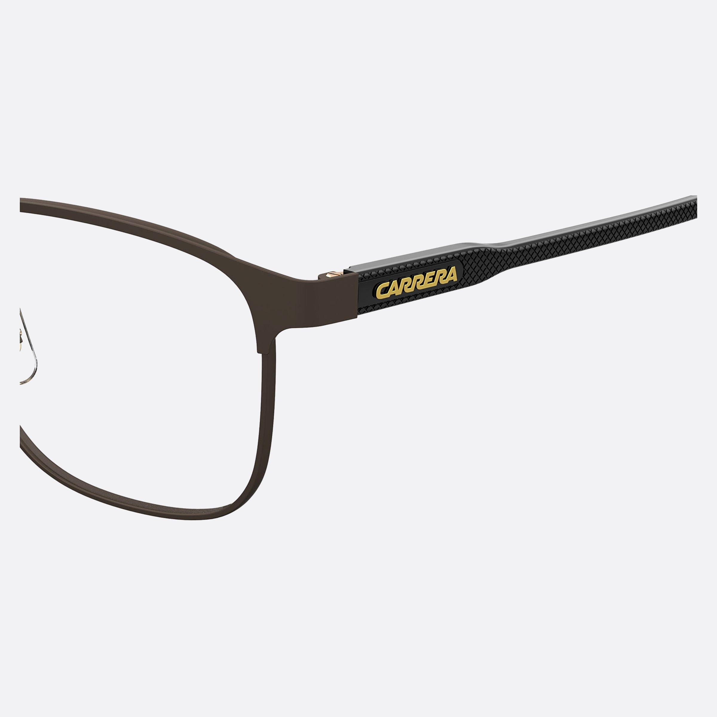 Carrera 53mm Carrera 09q Brown Geometric Men Eyeglasses - Lifestyle Shot