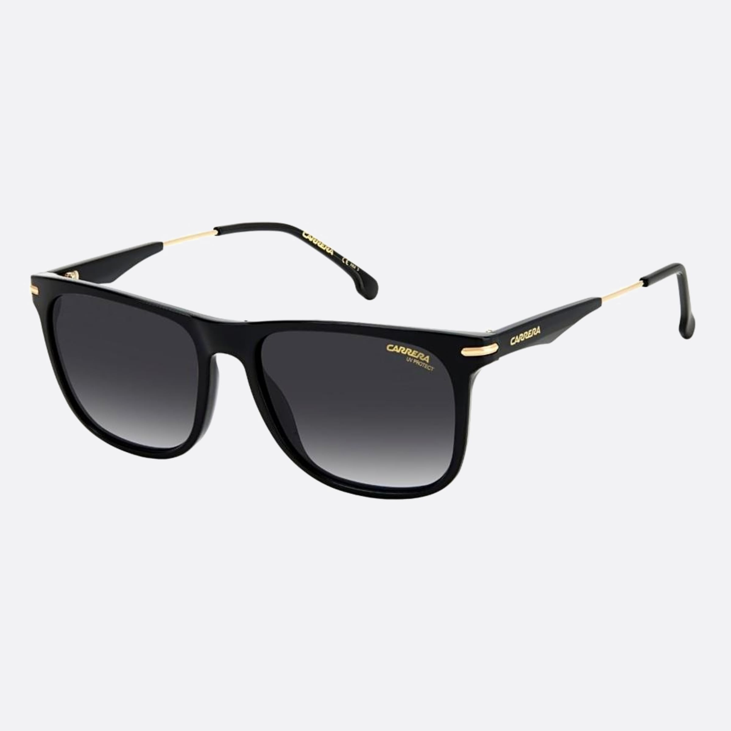 Carrera 55mm Carrera 2m2 Black Geometric Men Sunglasses - Side View