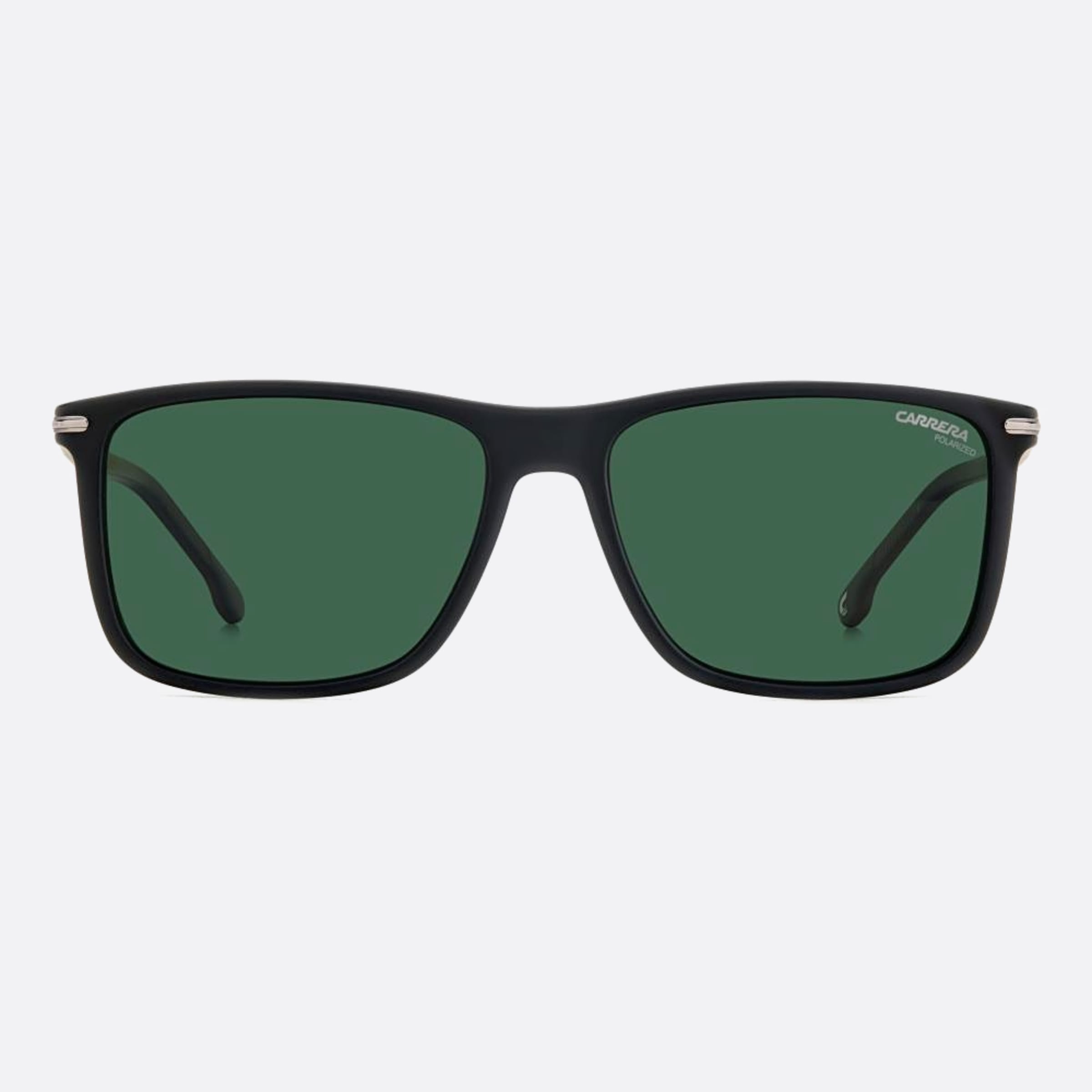 Carrera 57mm Carrera Black Squared Polarized Men Sunglasses - Main View