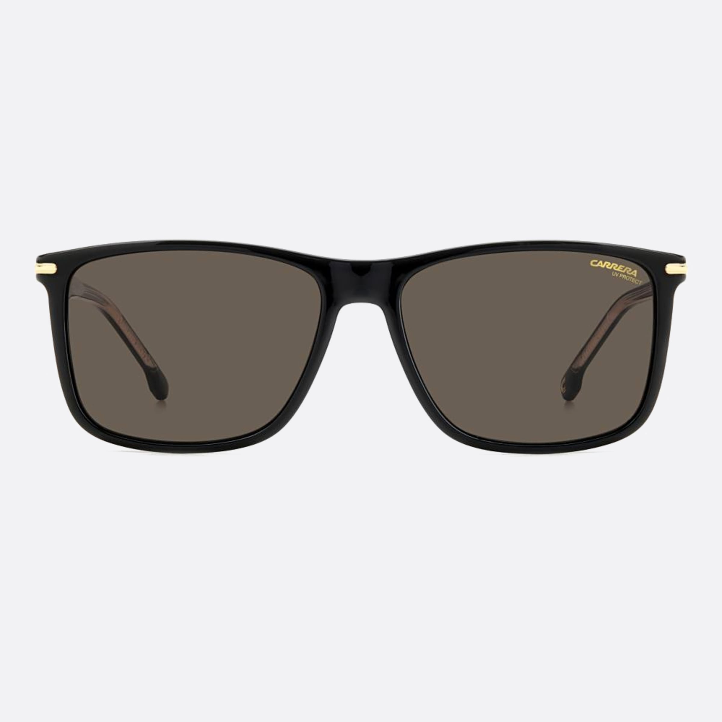 Carrera 57mm Carrera Black Squared Men Sunglasses - Main View