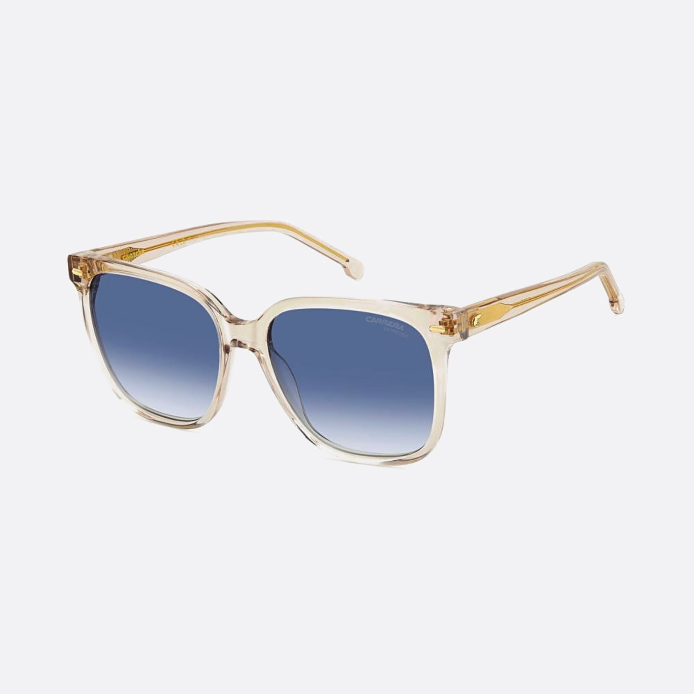 Carrera 55mm Carrera 10a Brown Squared Women Sunglasses - Side View