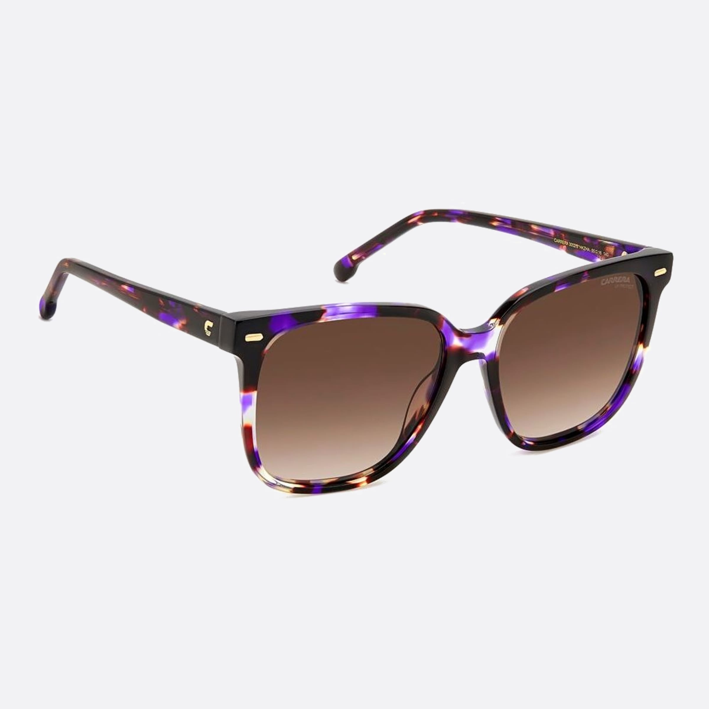 Carrera 55mm Carrera Hkz Violet Squared Women Sunglasses - Detail View
