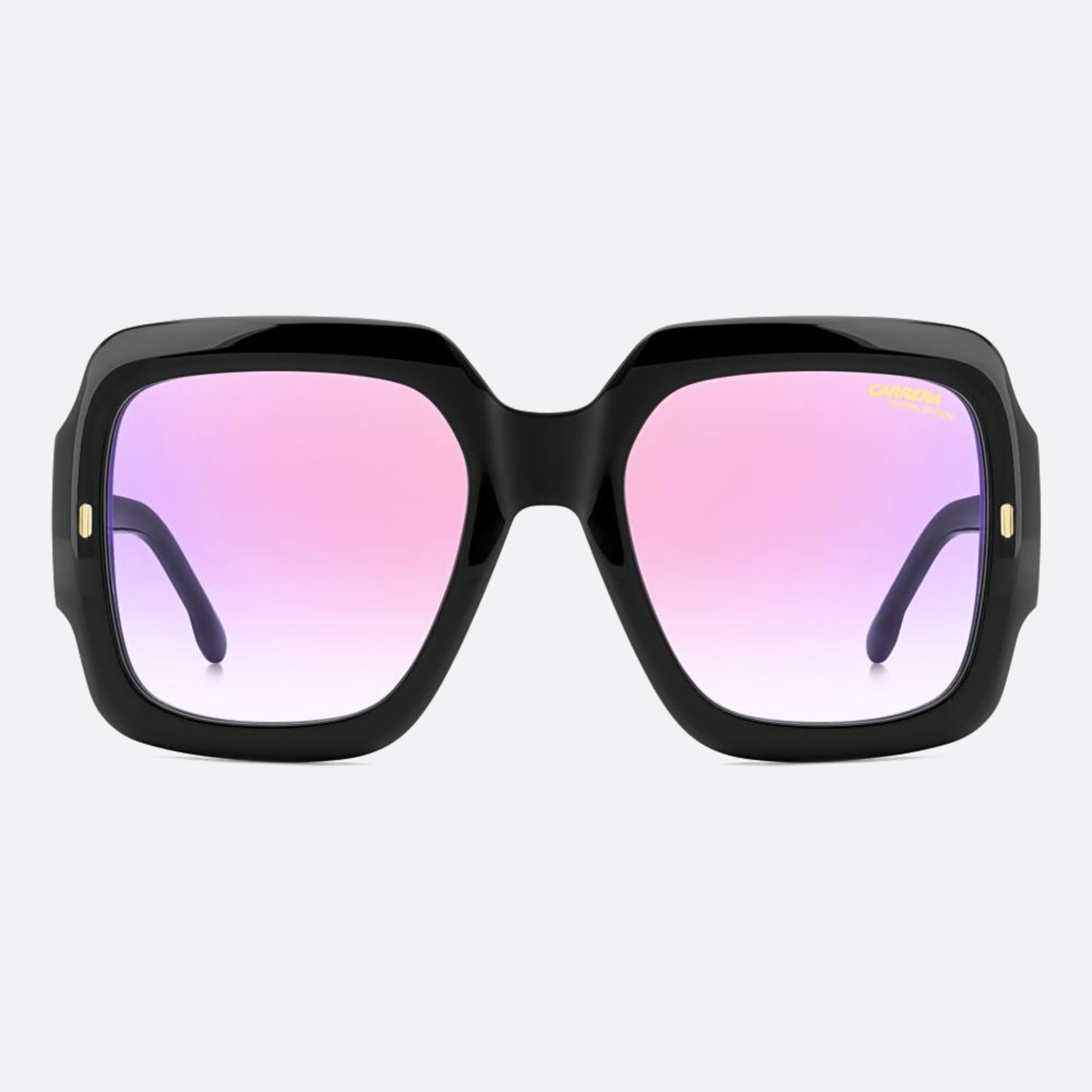 Carrera 54mm Carrera Black Squared Women Sunglasses - Main View