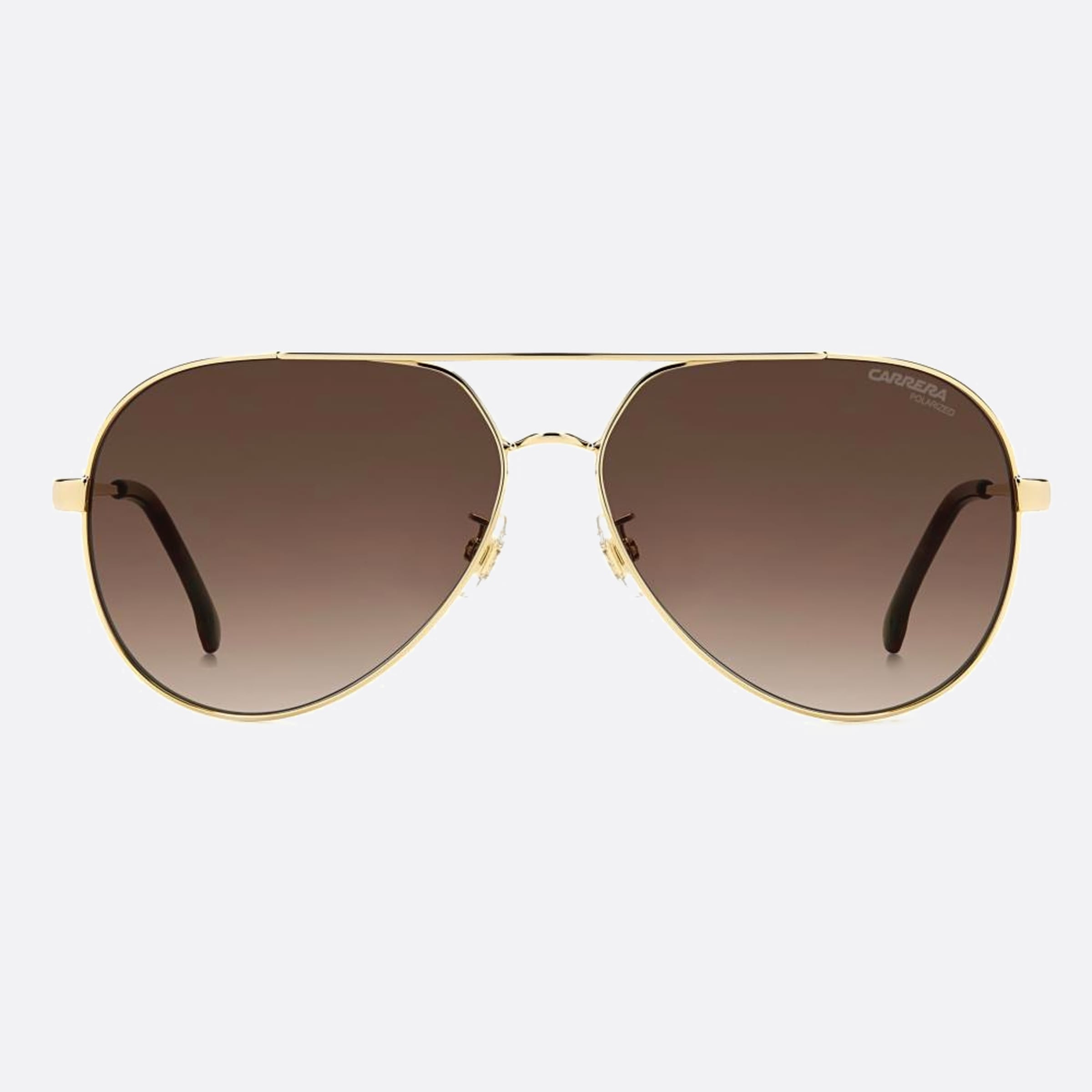 Carrera 63mm Carrera 06j Gold Pilot Polarized Women Sunglasses - Main View